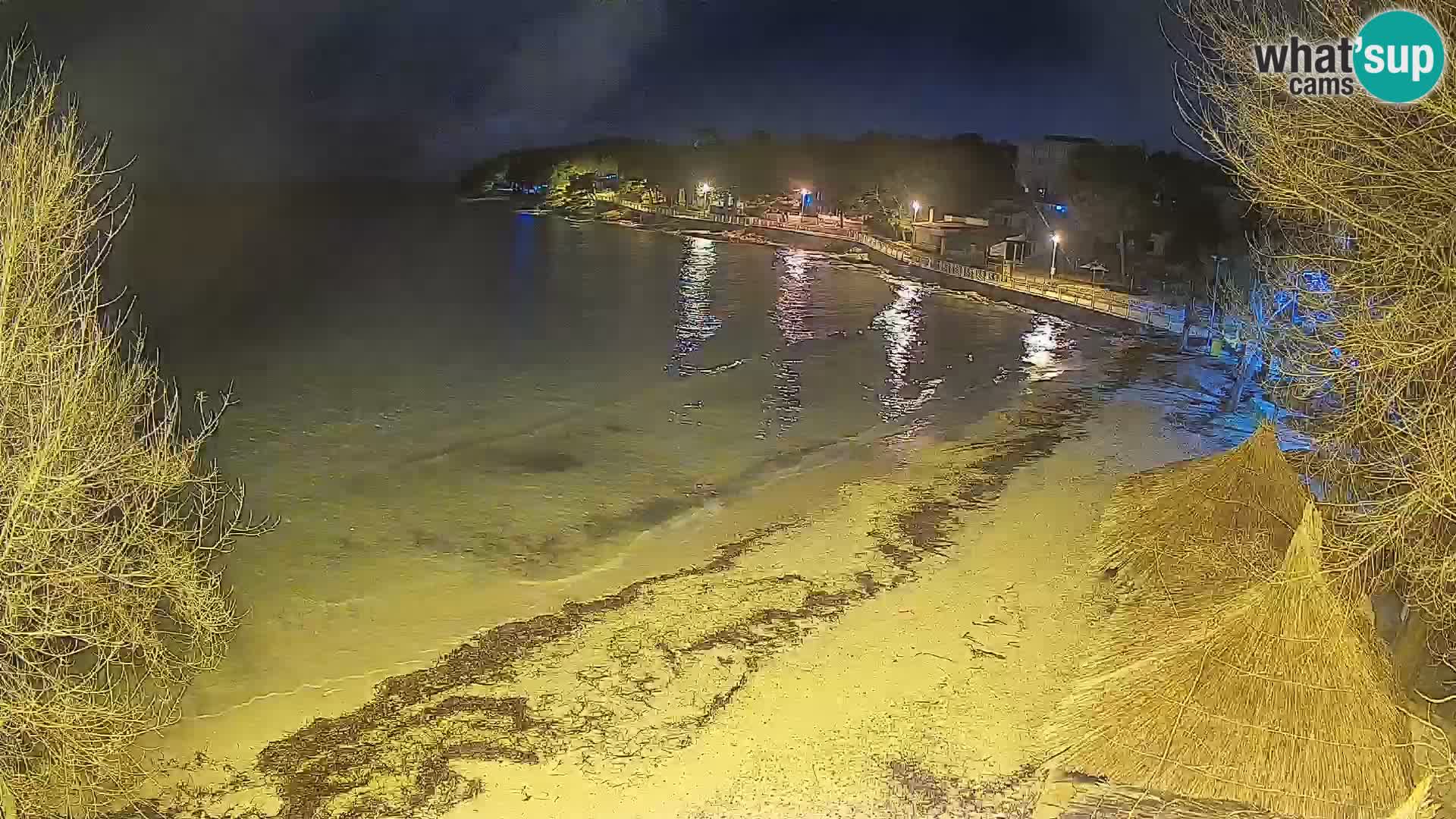Strand Slanica Murter – webcam