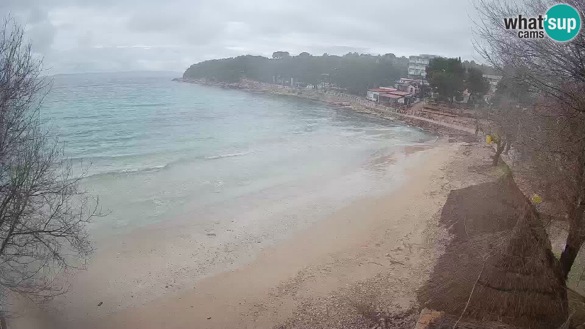 Plaža Slanica Murter – web kamera