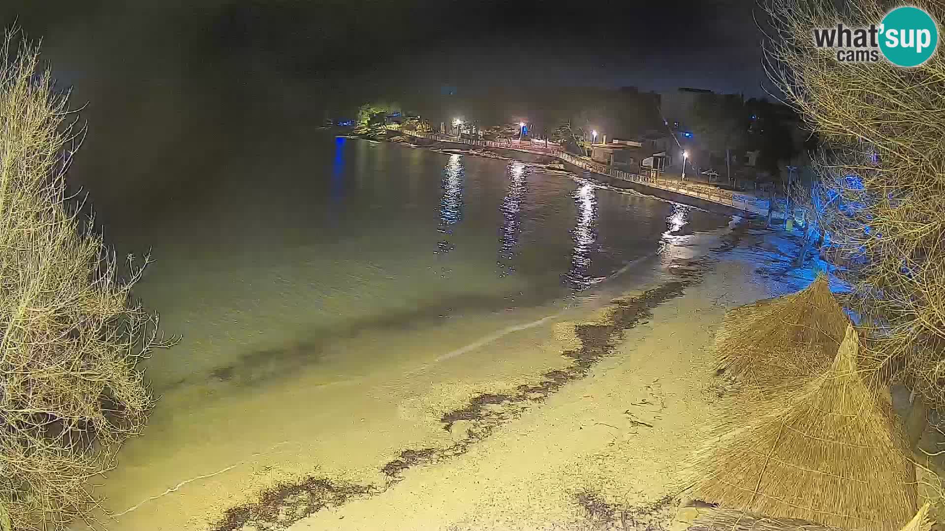 Plaža Slanica Murter – kamera v živo