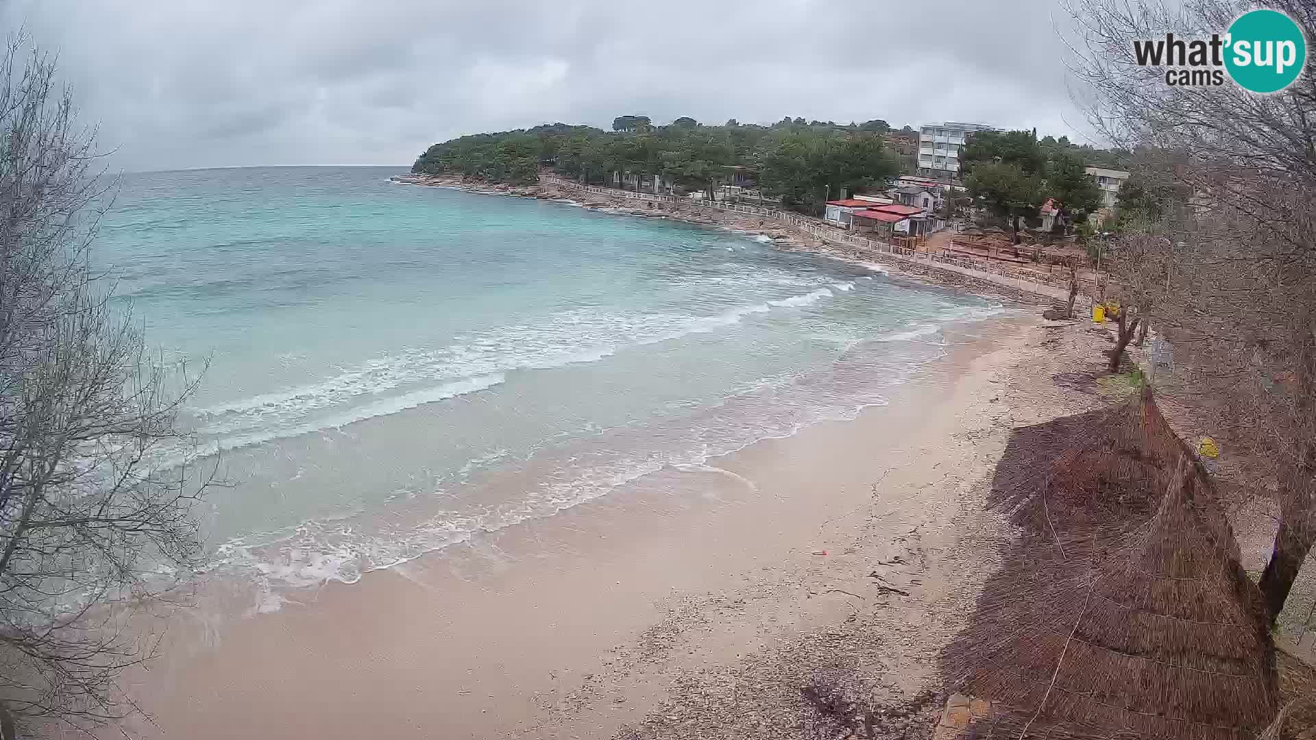 Plaža Slanica Murter – web kamera