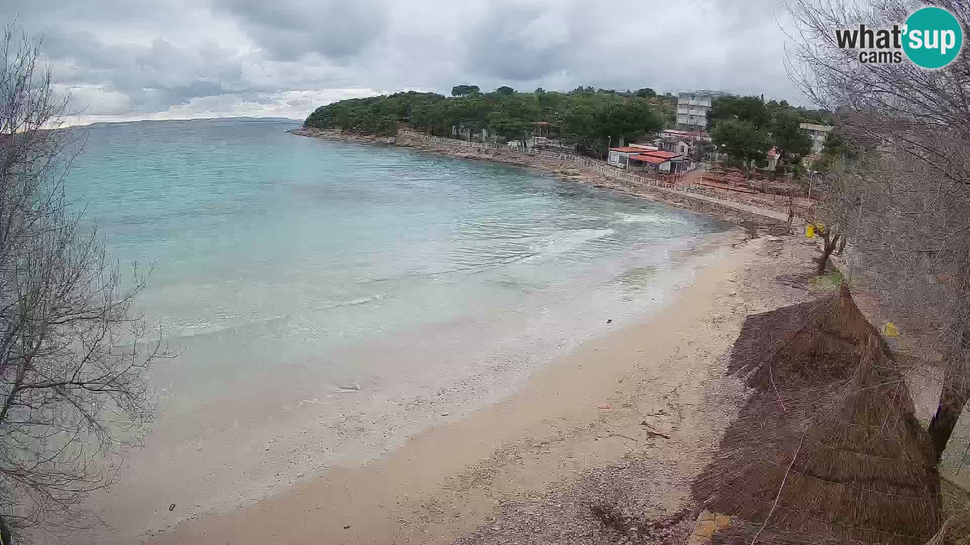 Strand Slanica Murter – webcam