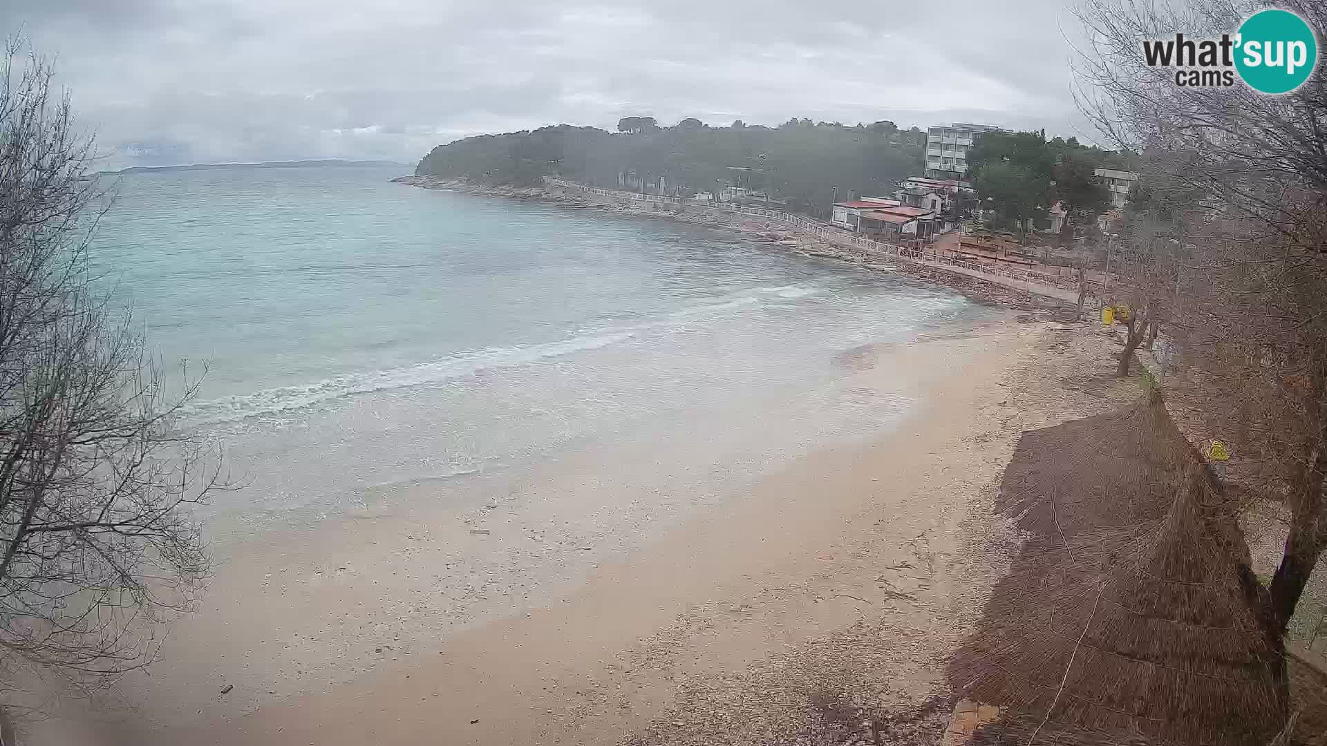 Plaža Slanica Murter – web kamera