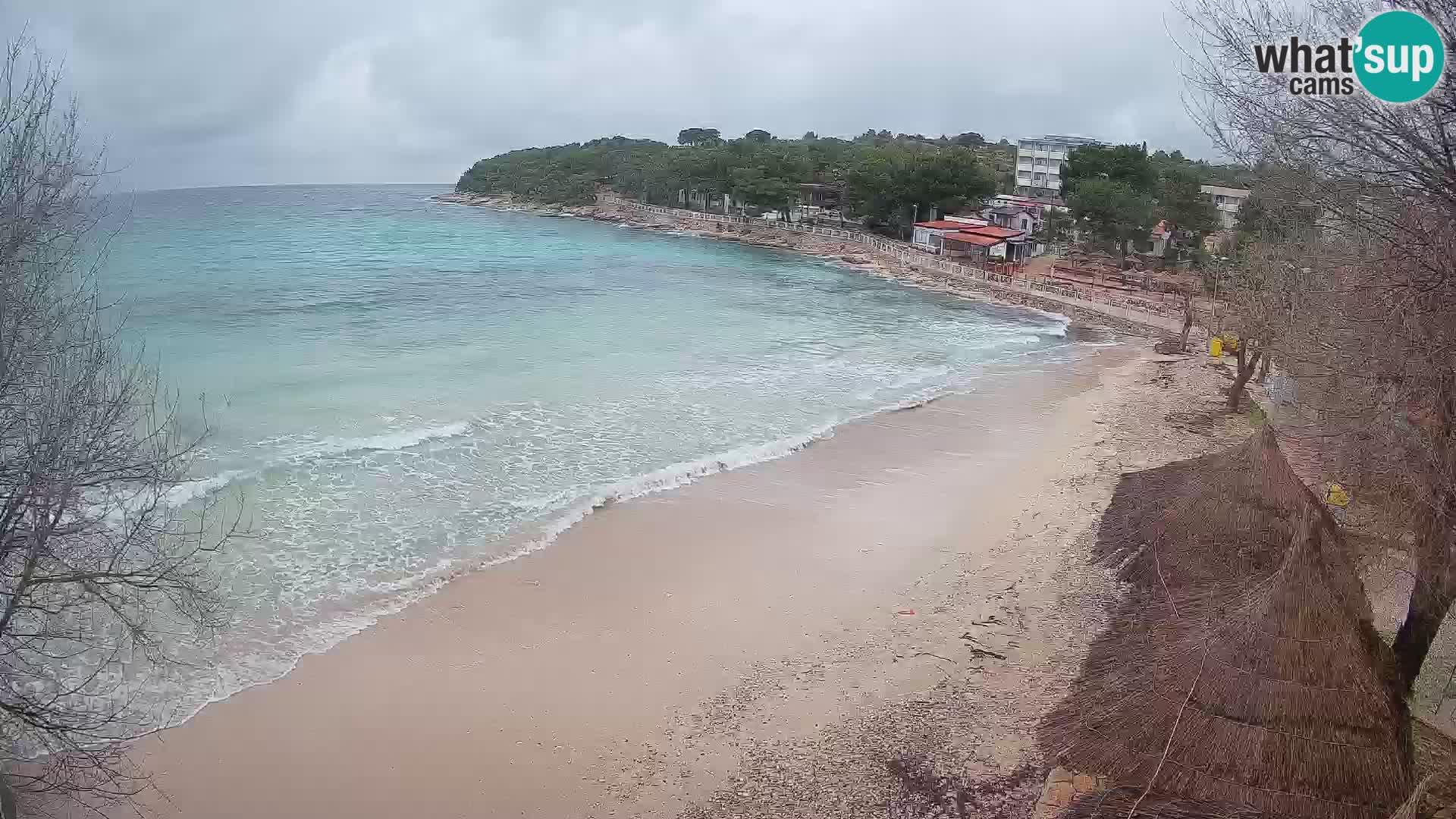 Plaža Slanica Murter – web kamera