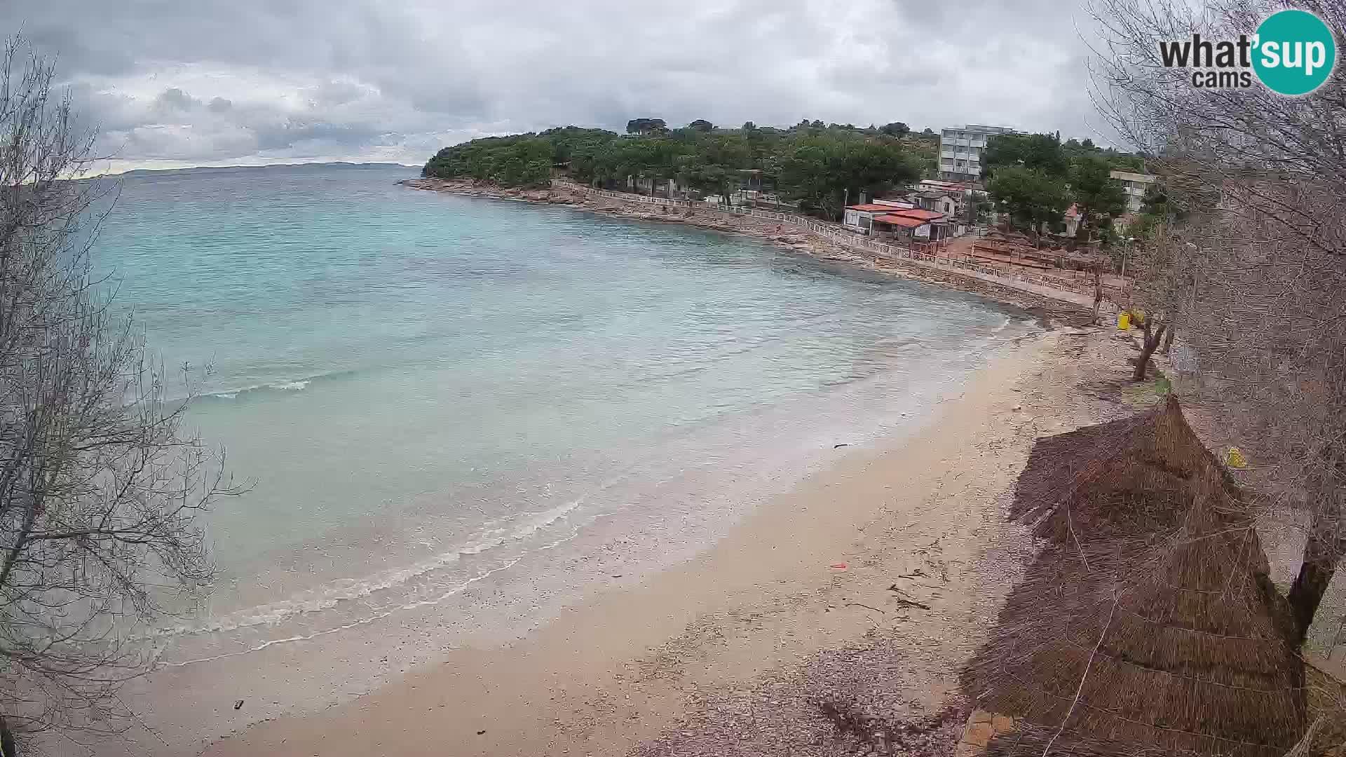 Strand Slanica Murter – webcam