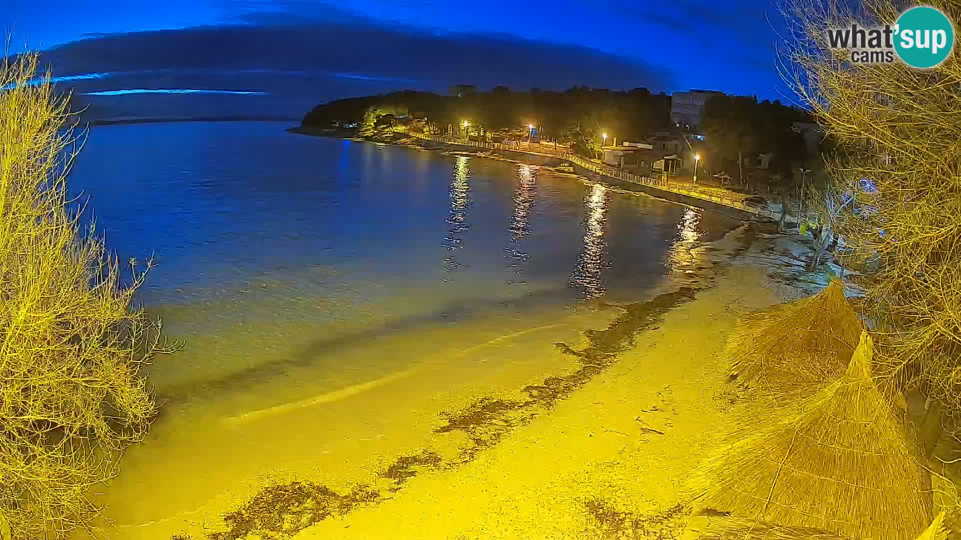 Plaža Slanica Murter – web kamera