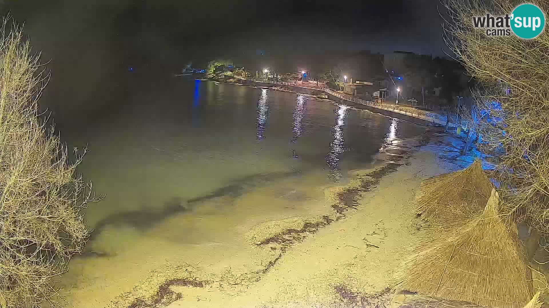 Strand Slanica Murter – webcam