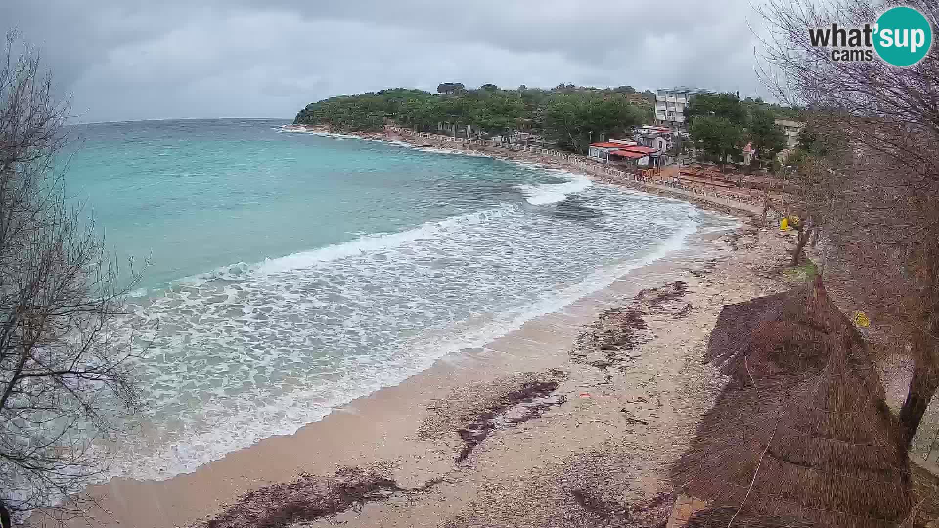 Strand Slanica Murter – webcam