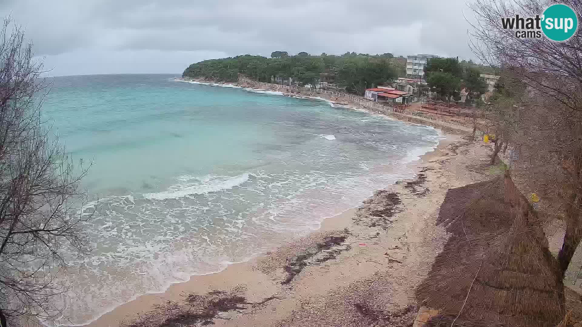 Strand Slanica Murter – webcam