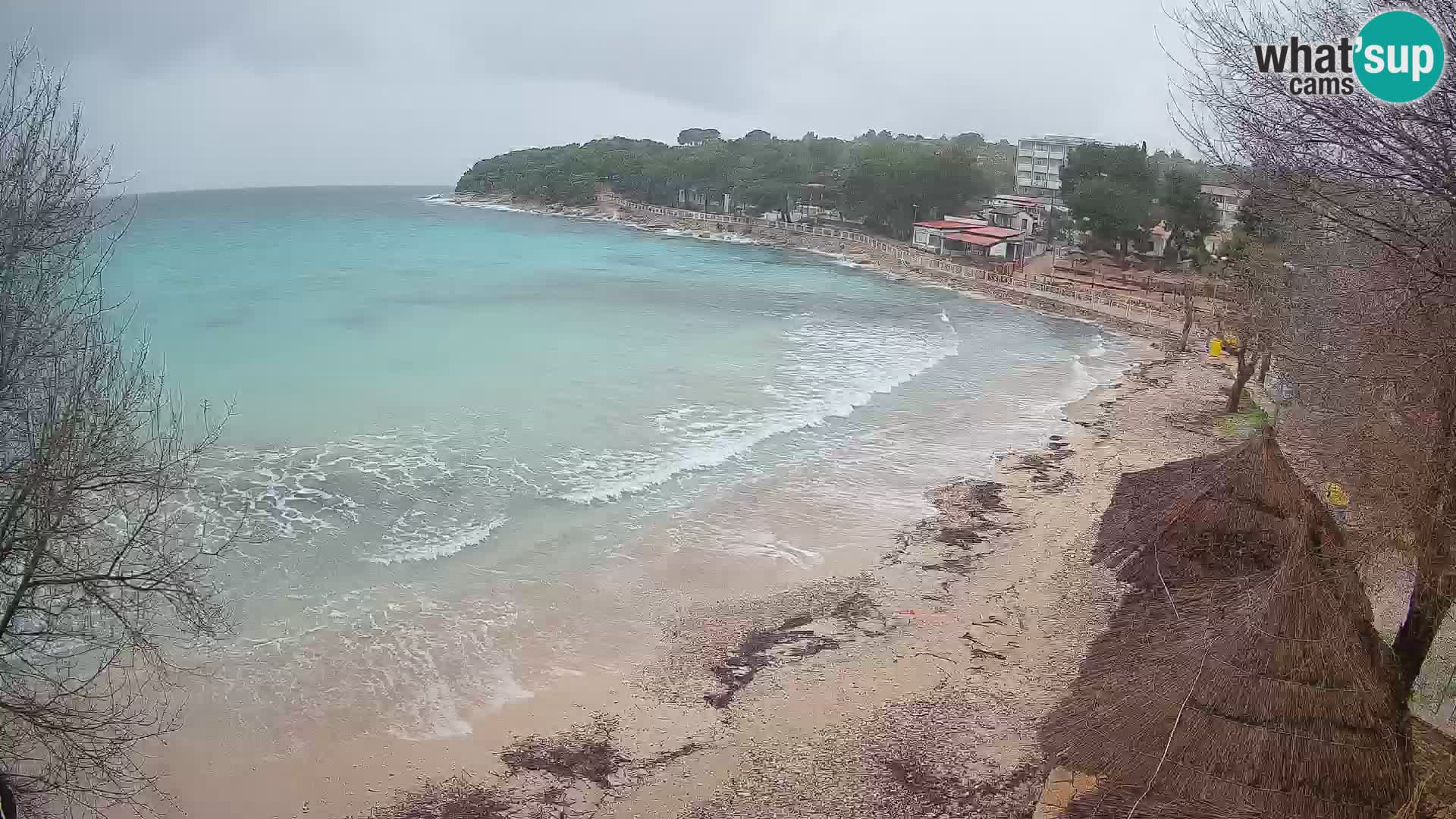 Strand Slanica Murter – webcam