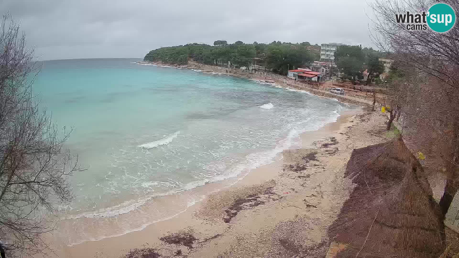 Strand Slanica Murter – webcam