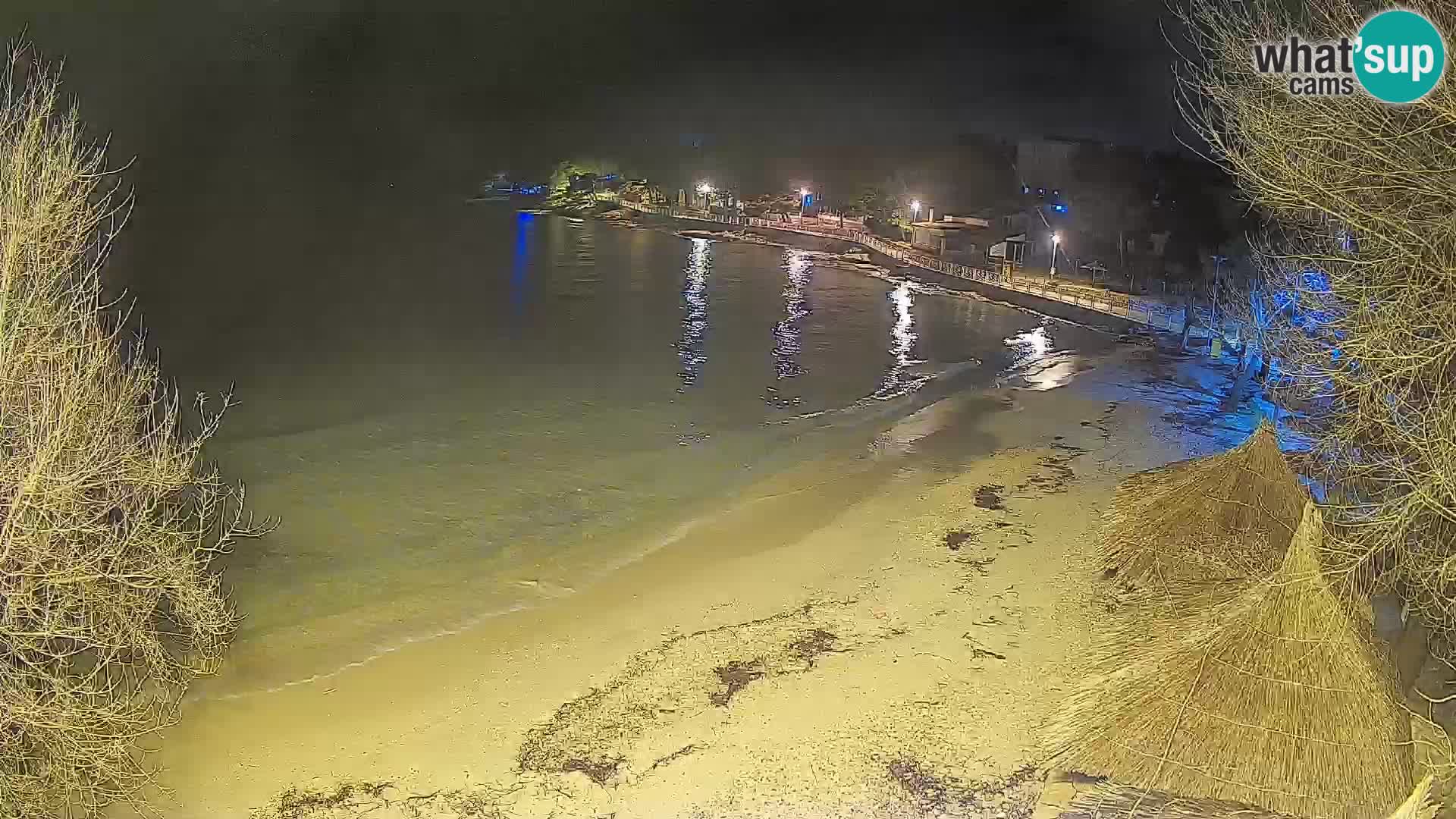 Strand Slanica Murter – webcam