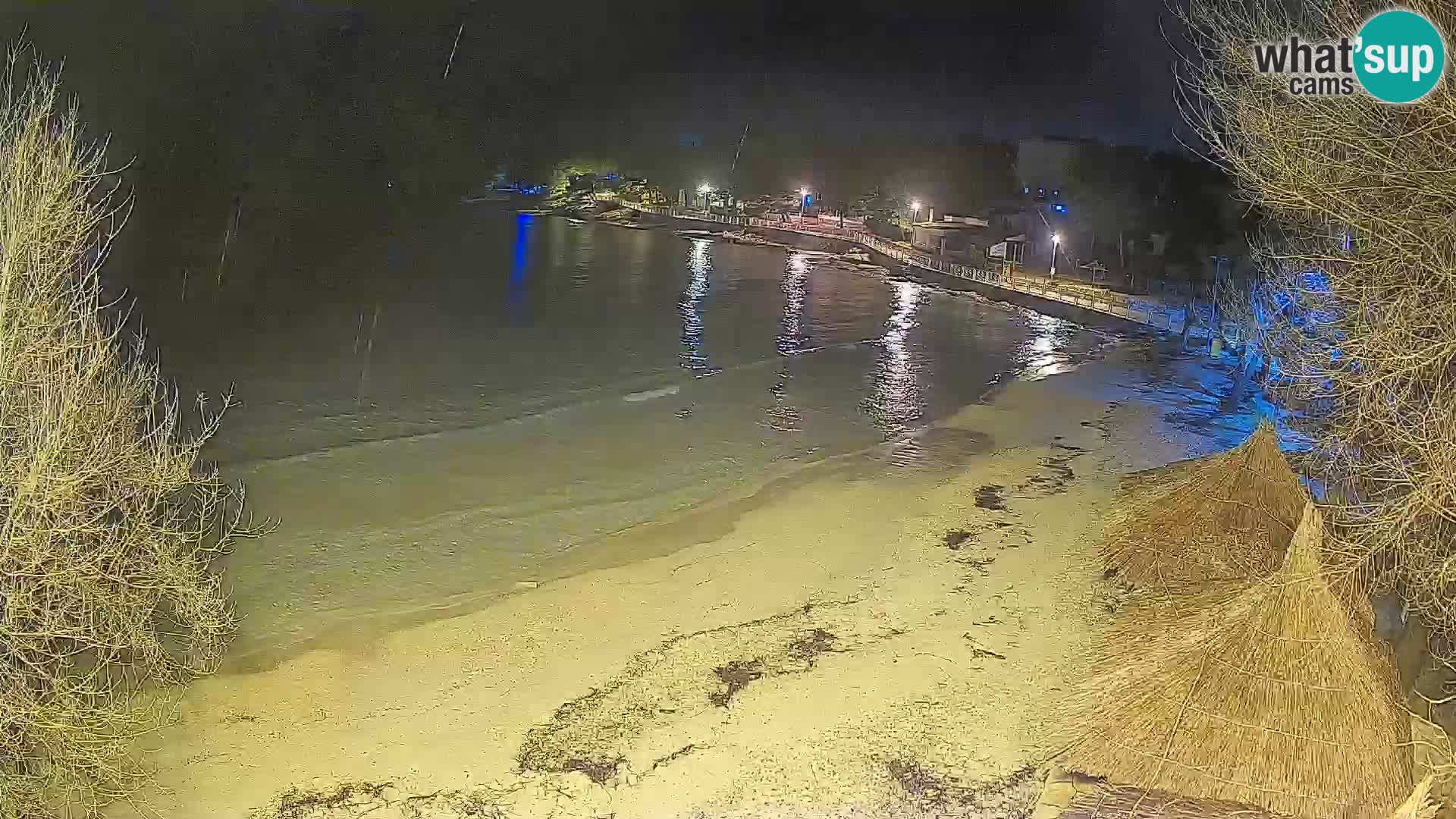 Strand Slanica Murter – webcam