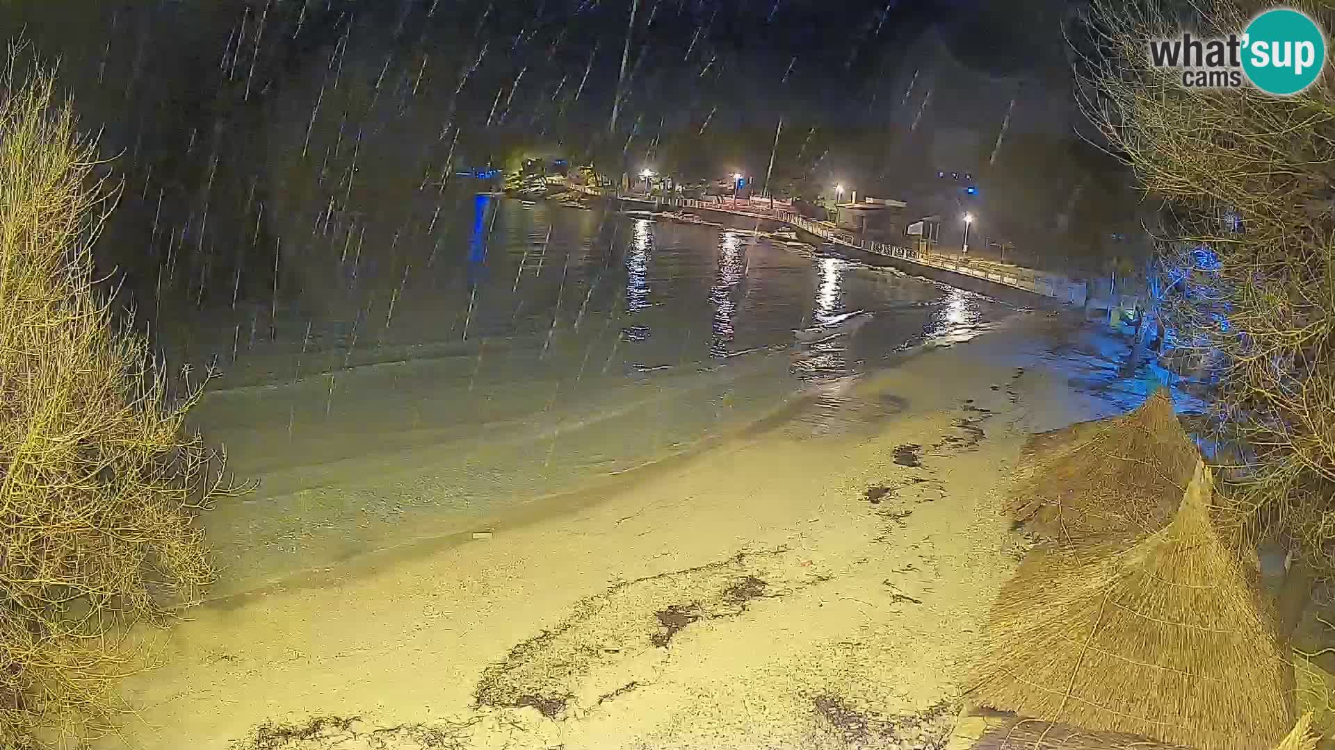 Strand Slanica Murter – webcam