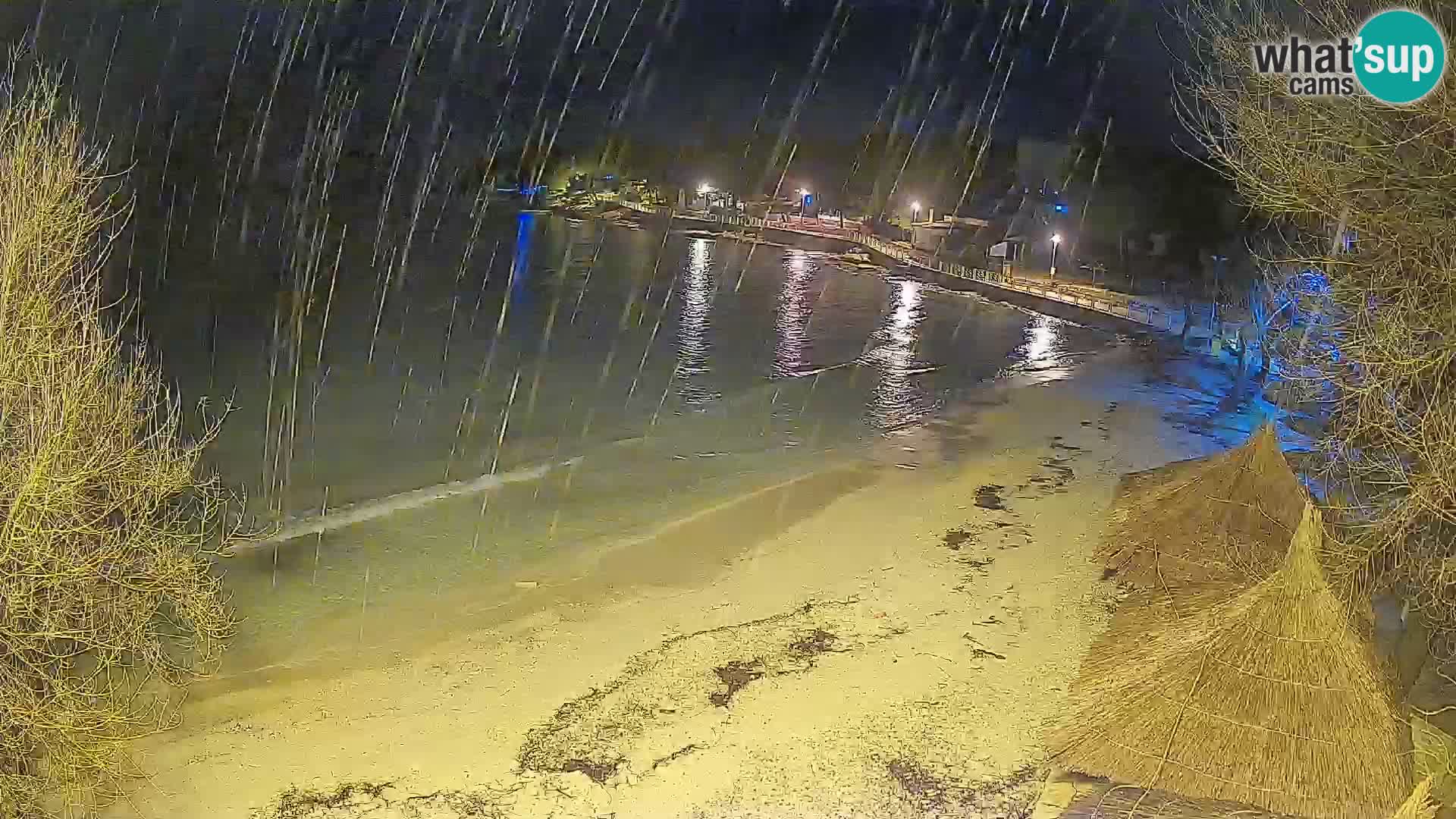 Plaža Slanica Murter – web kamera