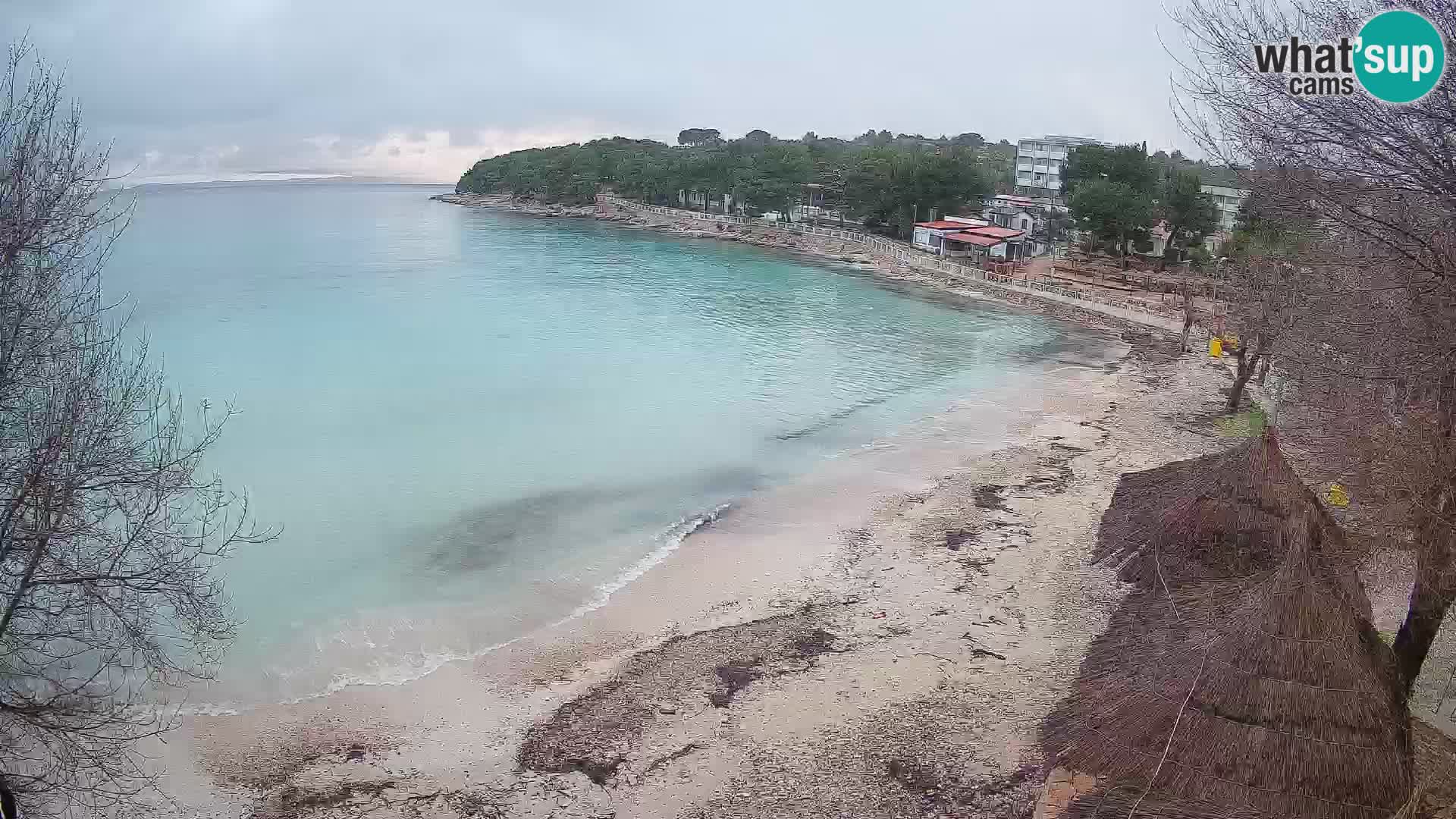 Plaža Slanica Murter – kamera v živo