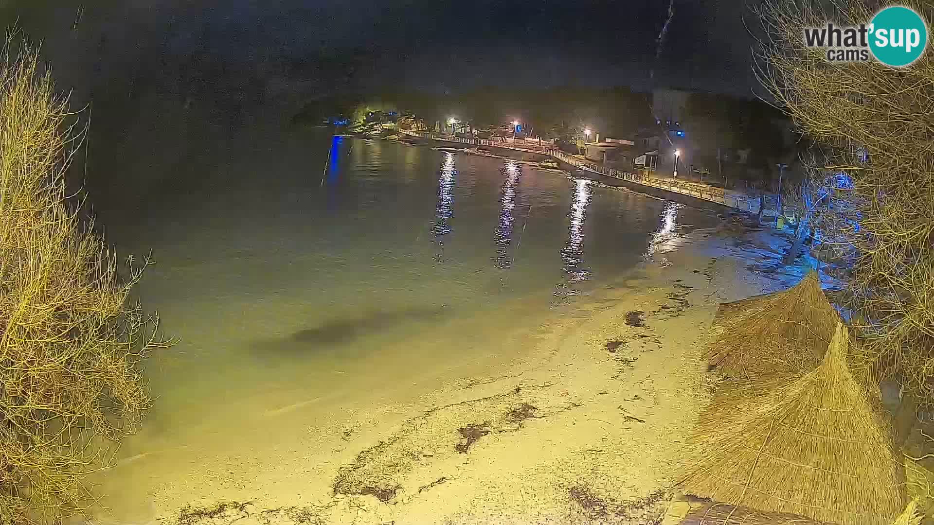 Strand Slanica Murter – webcam