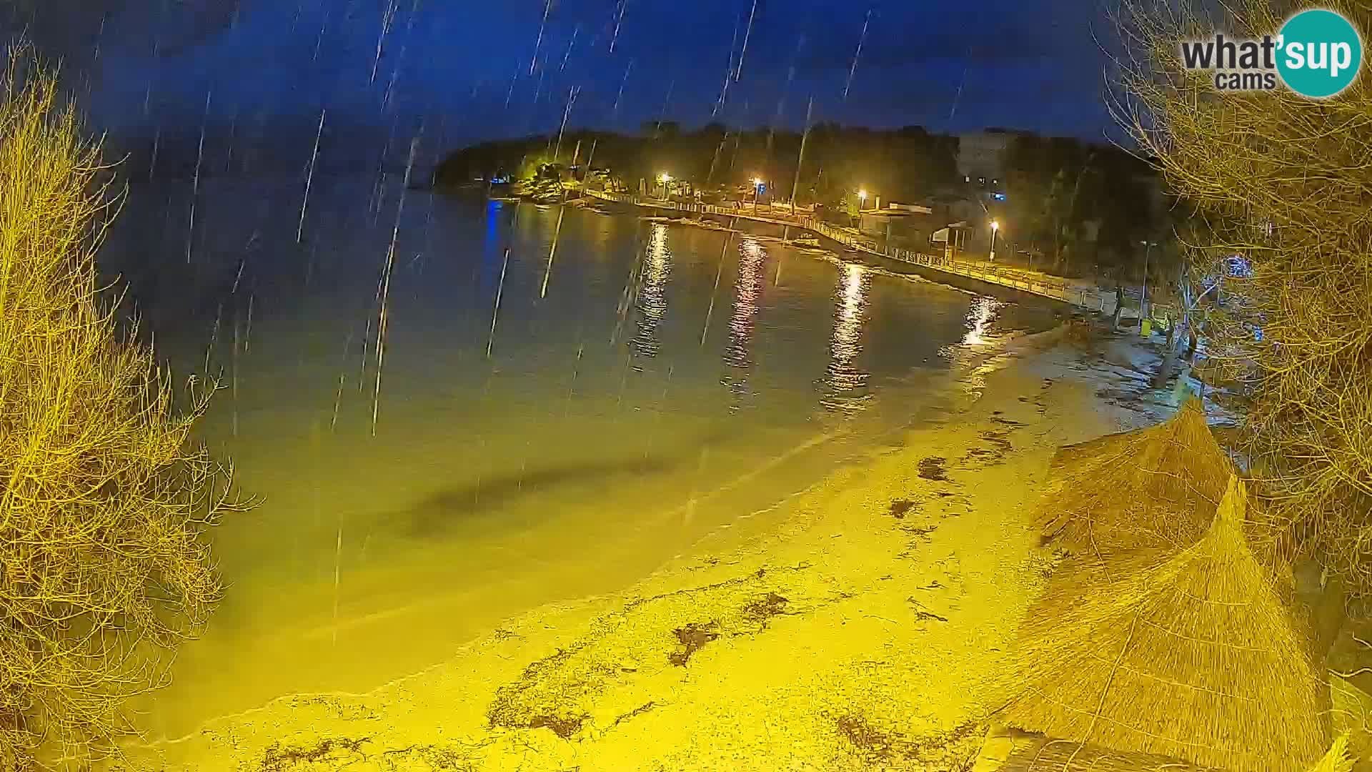 Plaža Slanica Murter – web kamera