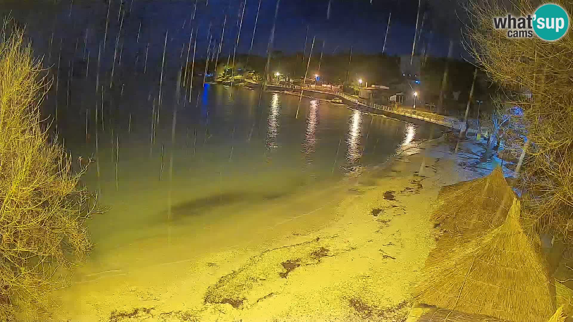 Strand Slanica Murter – webcam