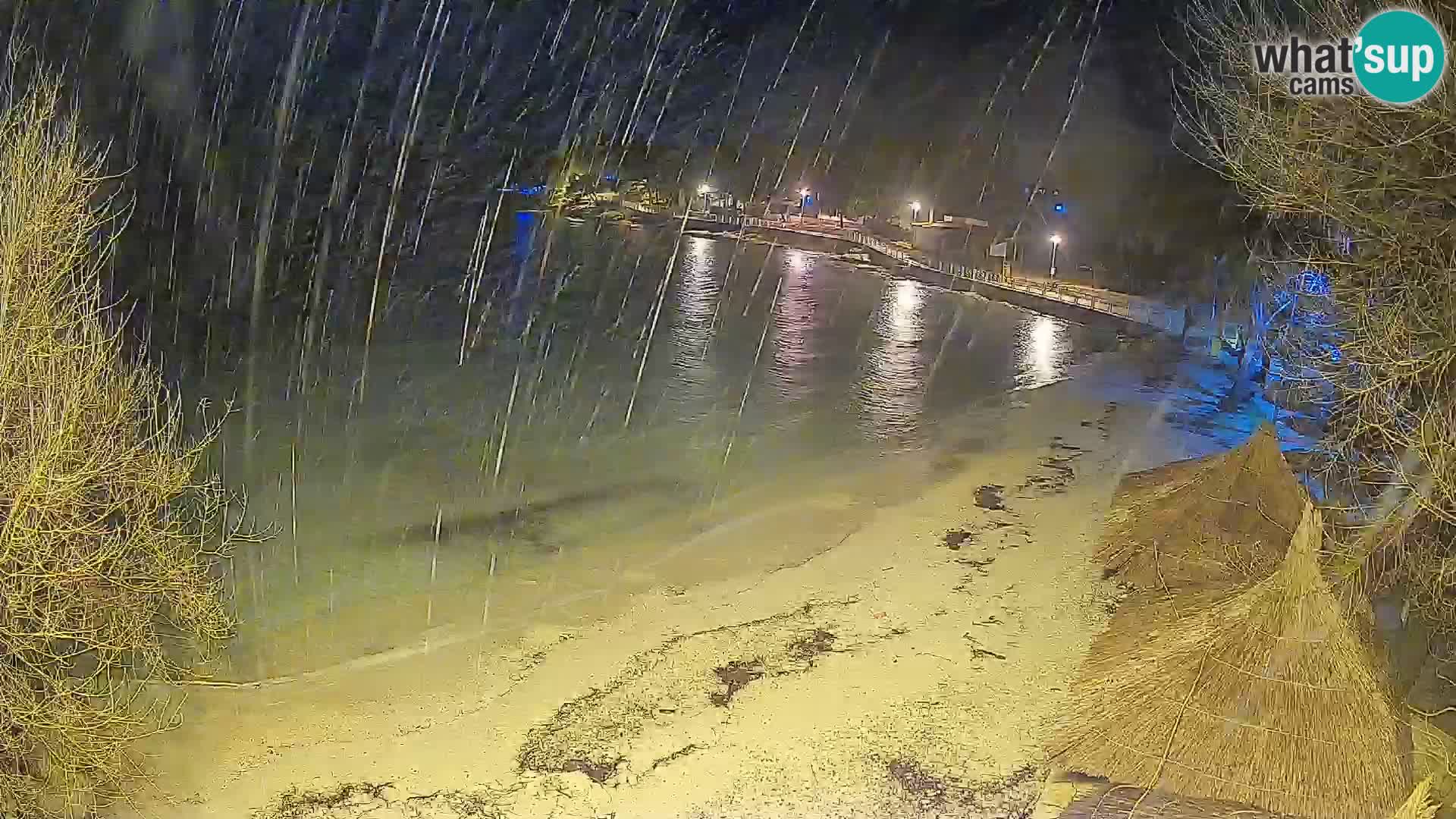 Strand Slanica Murter – webcam