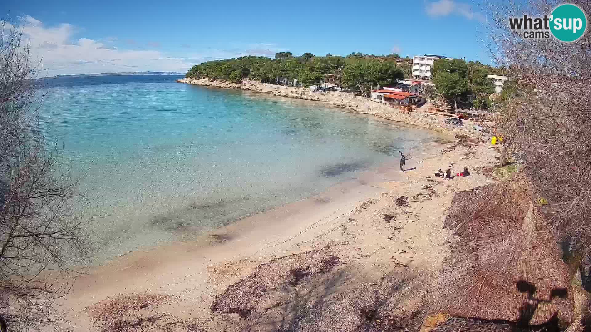 Plaža Slanica Murter – kamera v živo