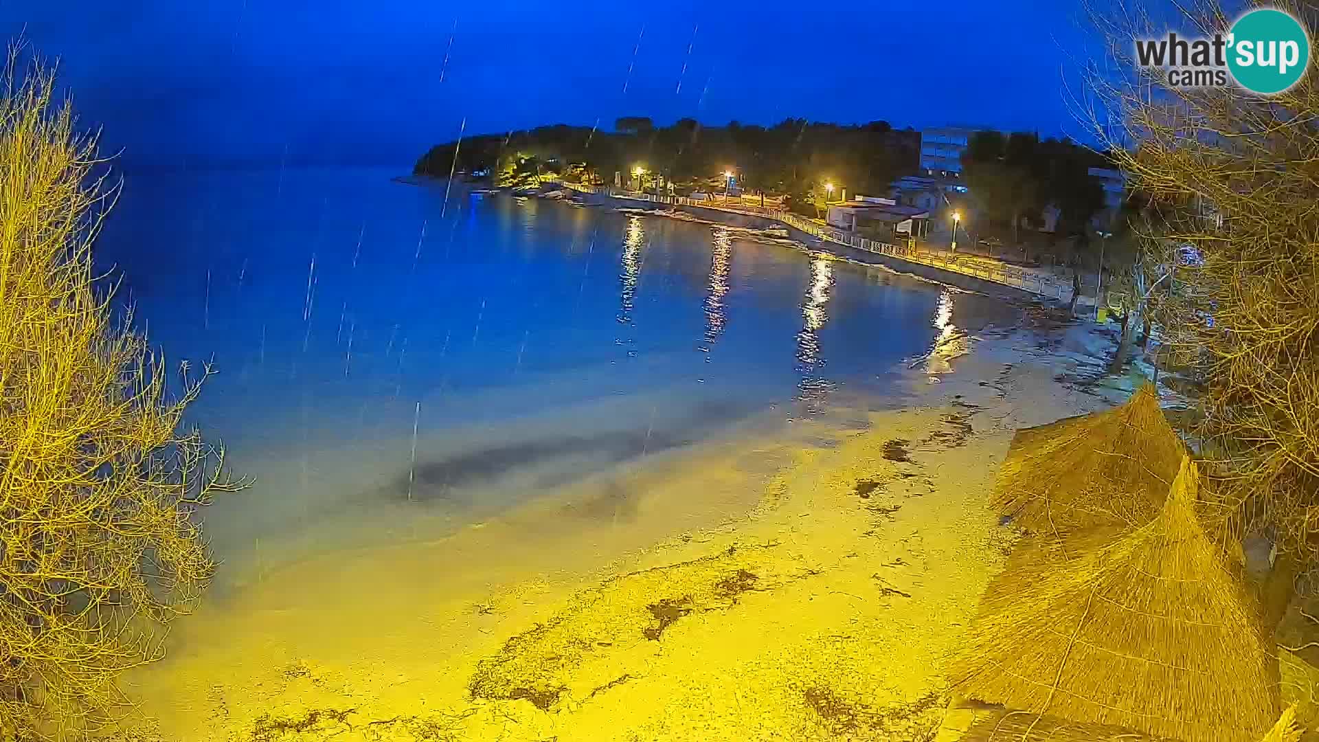 Plaža Slanica Murter – web kamera