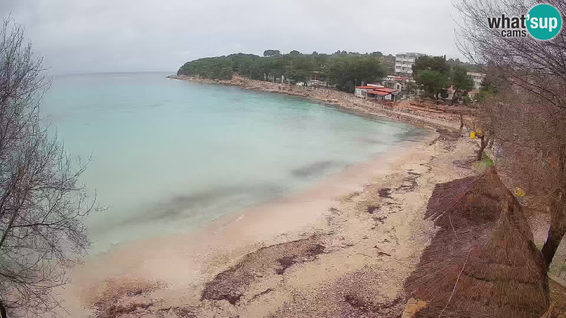 Plaža Slanica Murter – web kamera