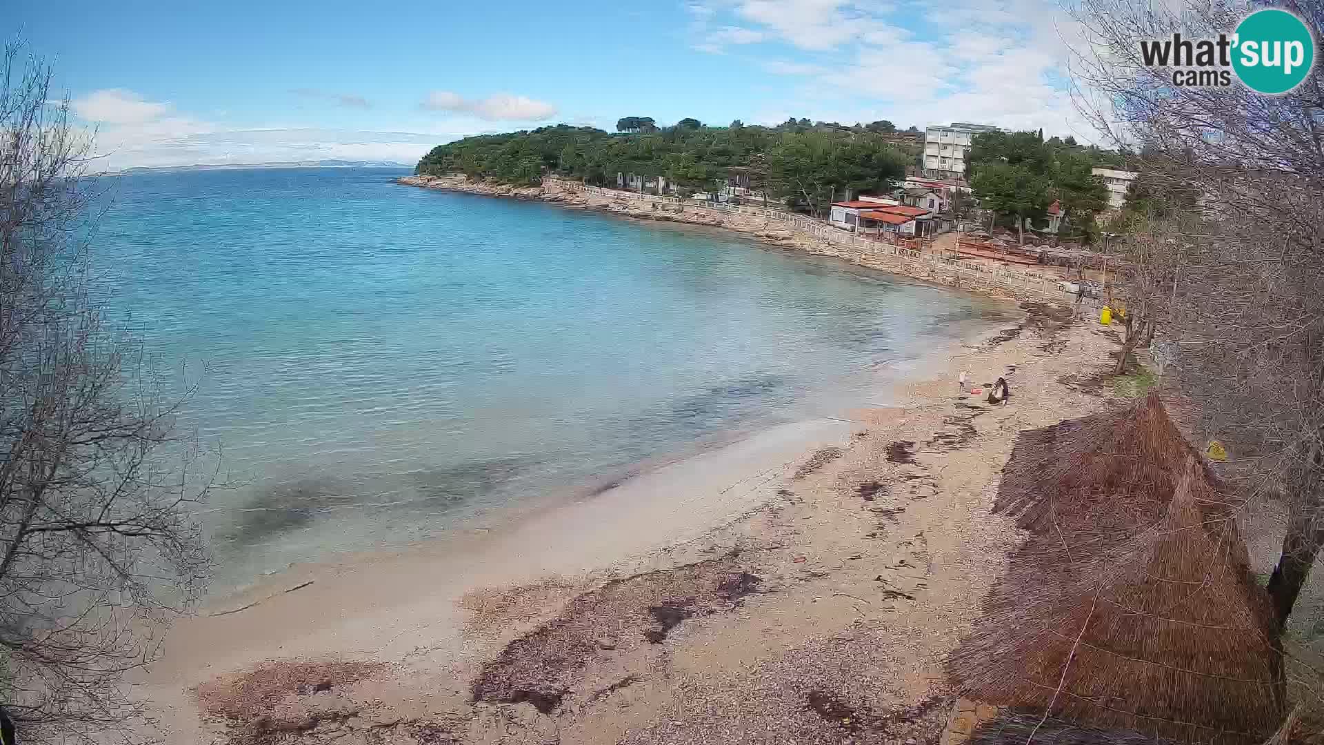 Strand Slanica Murter – webcam