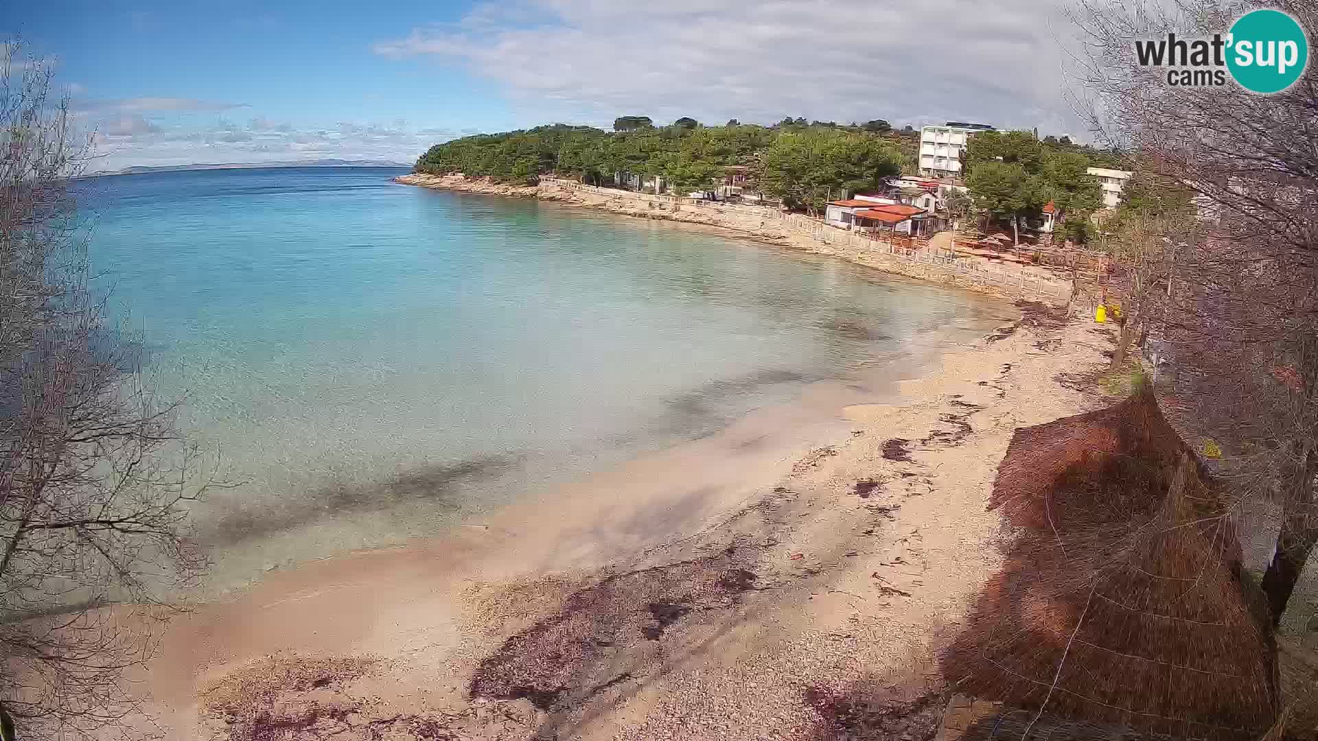 Strand Slanica Murter – webcam
