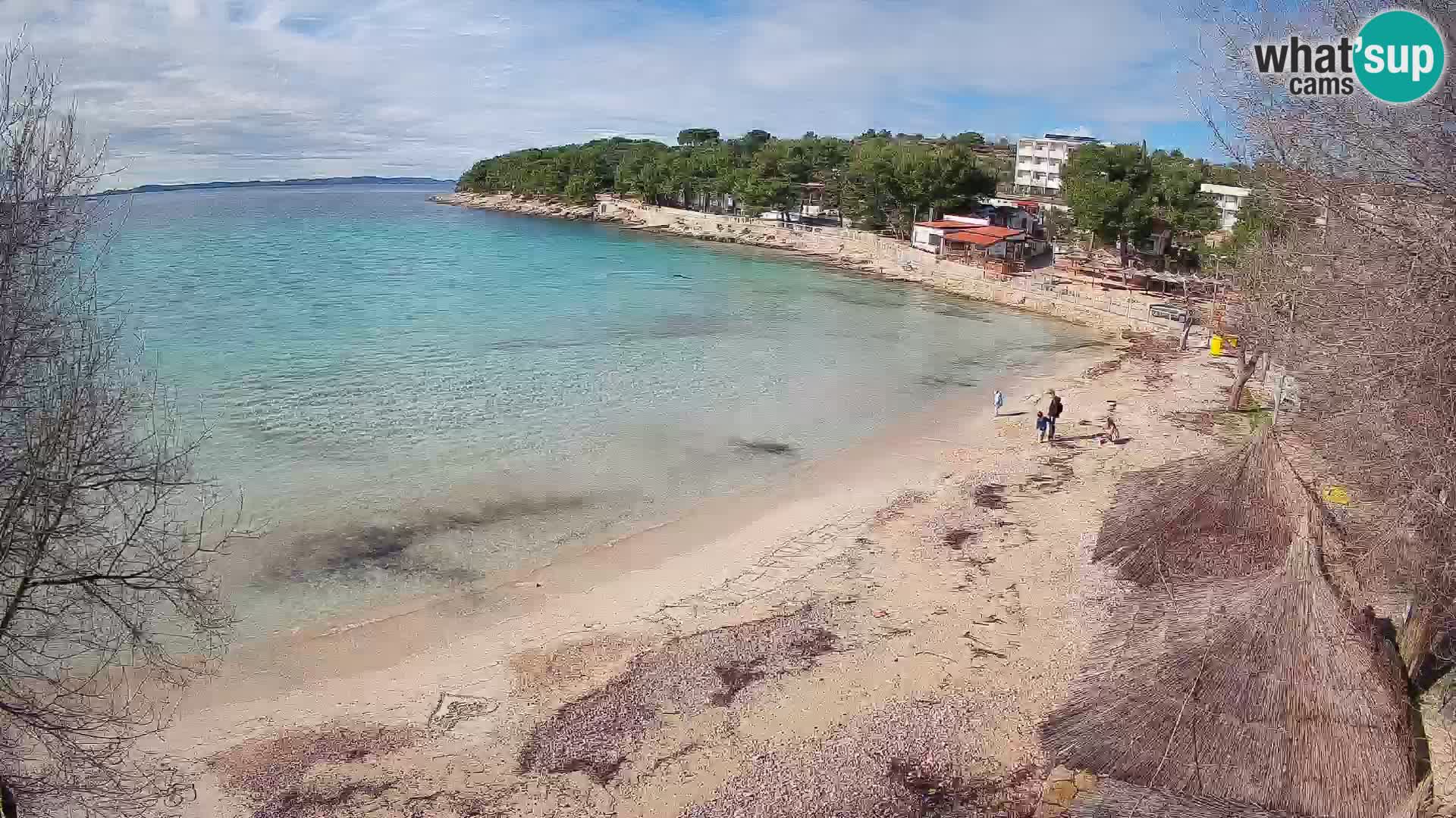 Strand Slanica Murter – webcam