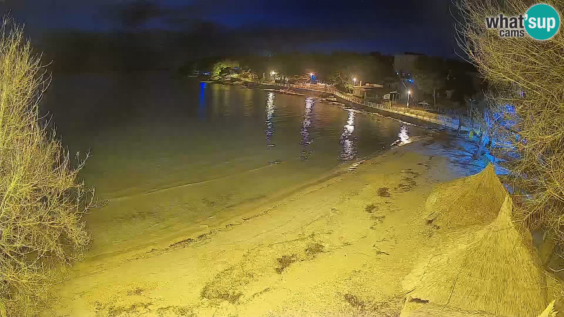 Strand Slanica Murter – webcam
