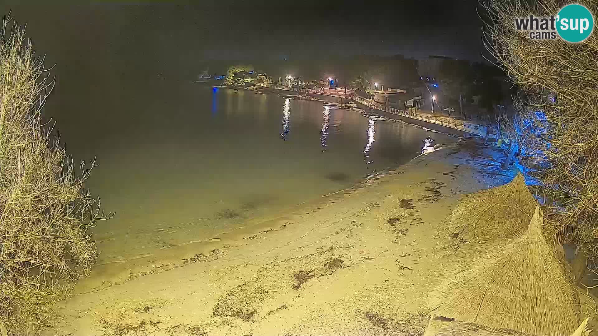 Strand Slanica Murter – webcam