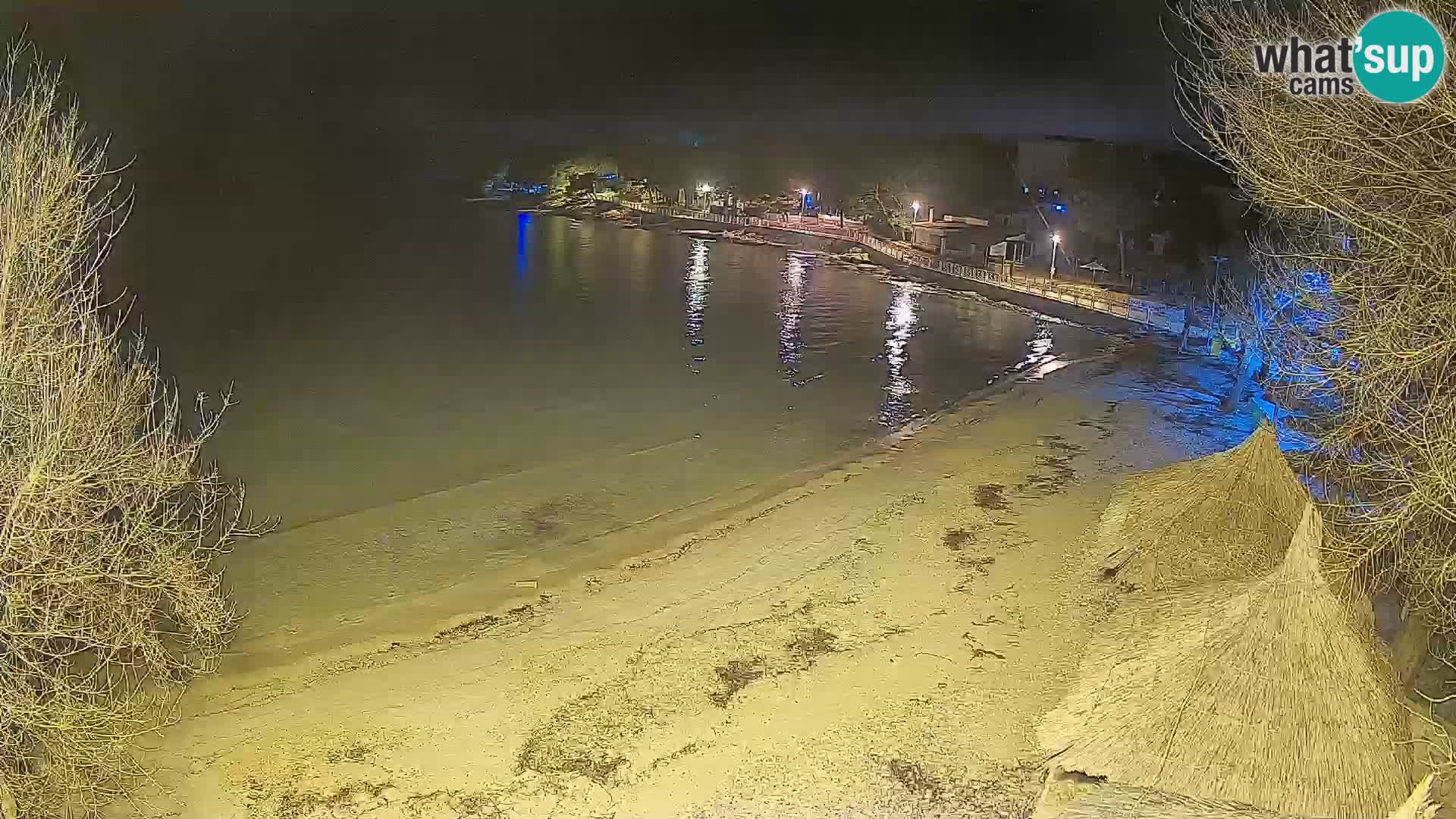 Strand Slanica Murter – webcam