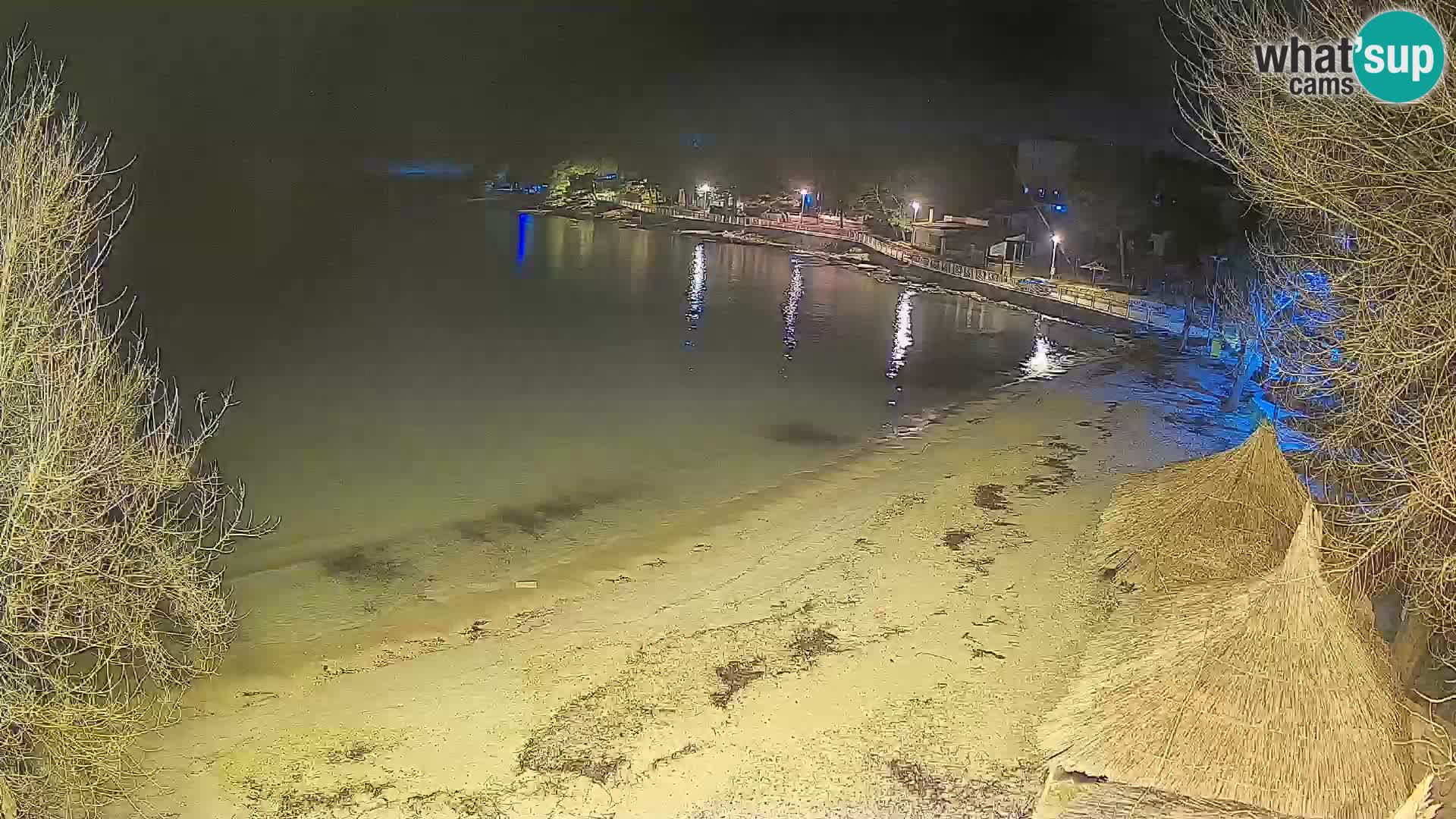 Plaža Slanica Murter – web kamera