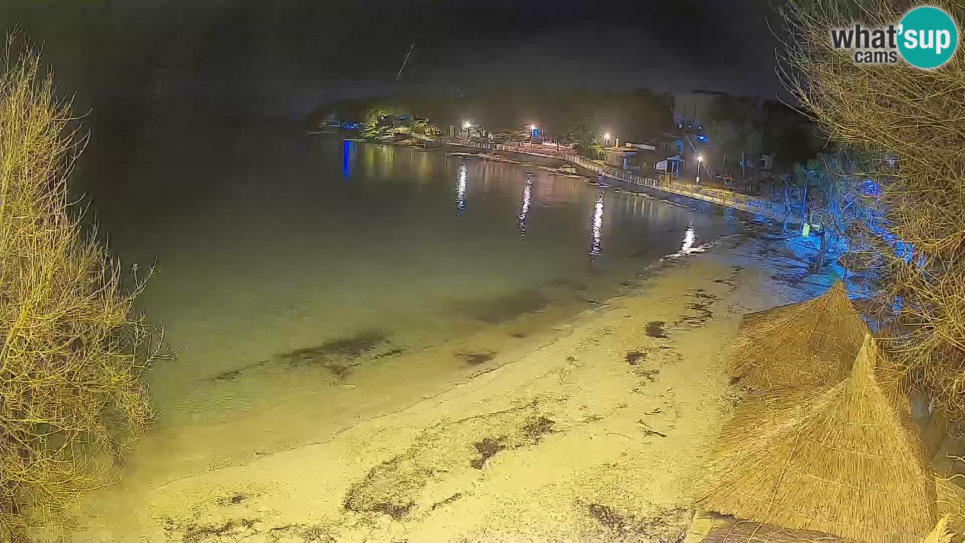 Strand Slanica Murter – webcam