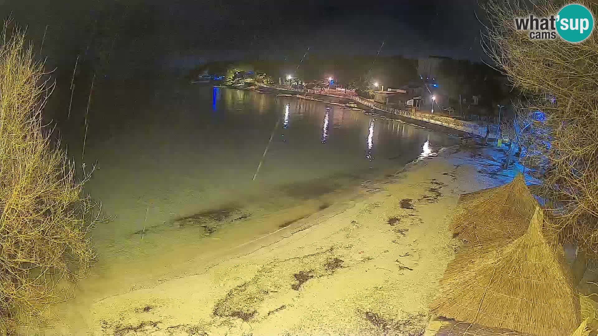 Strand Slanica Murter – webcam