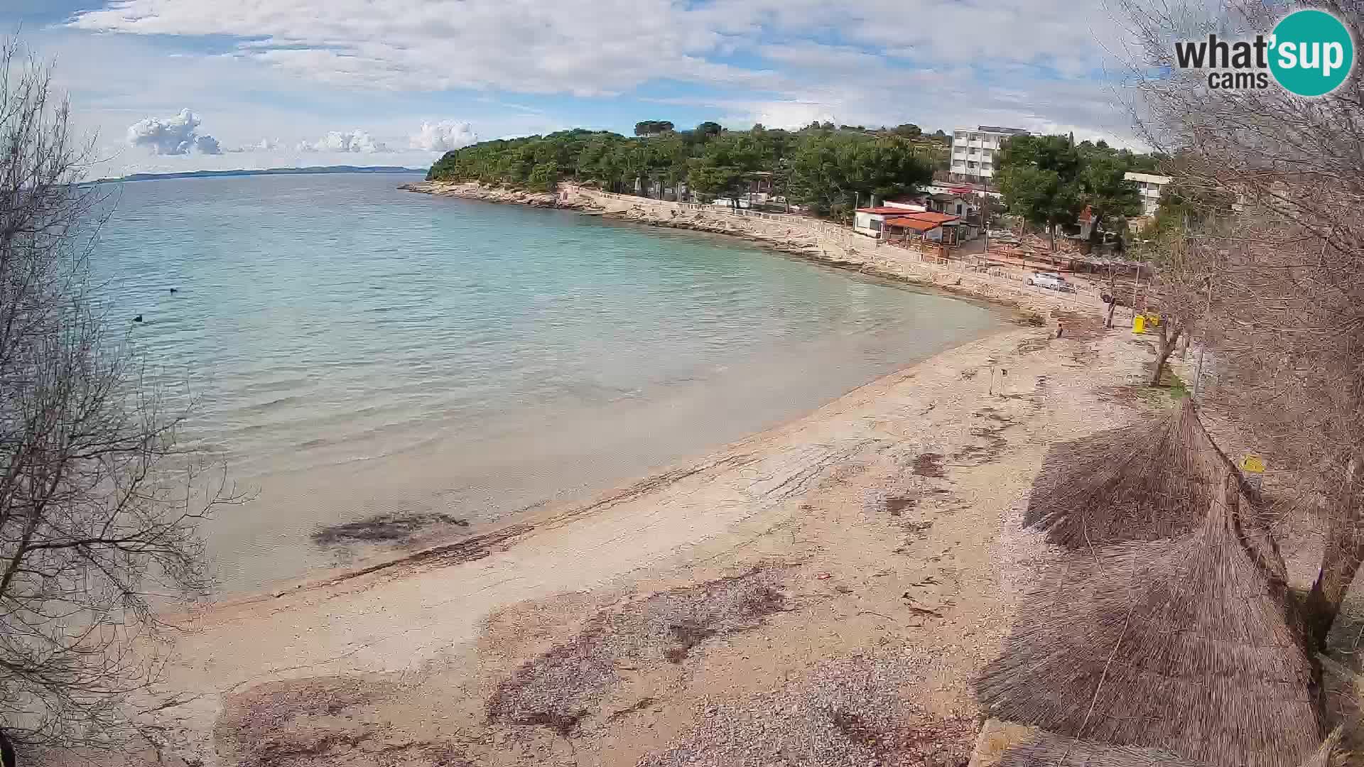 Strand Slanica Murter – webcam