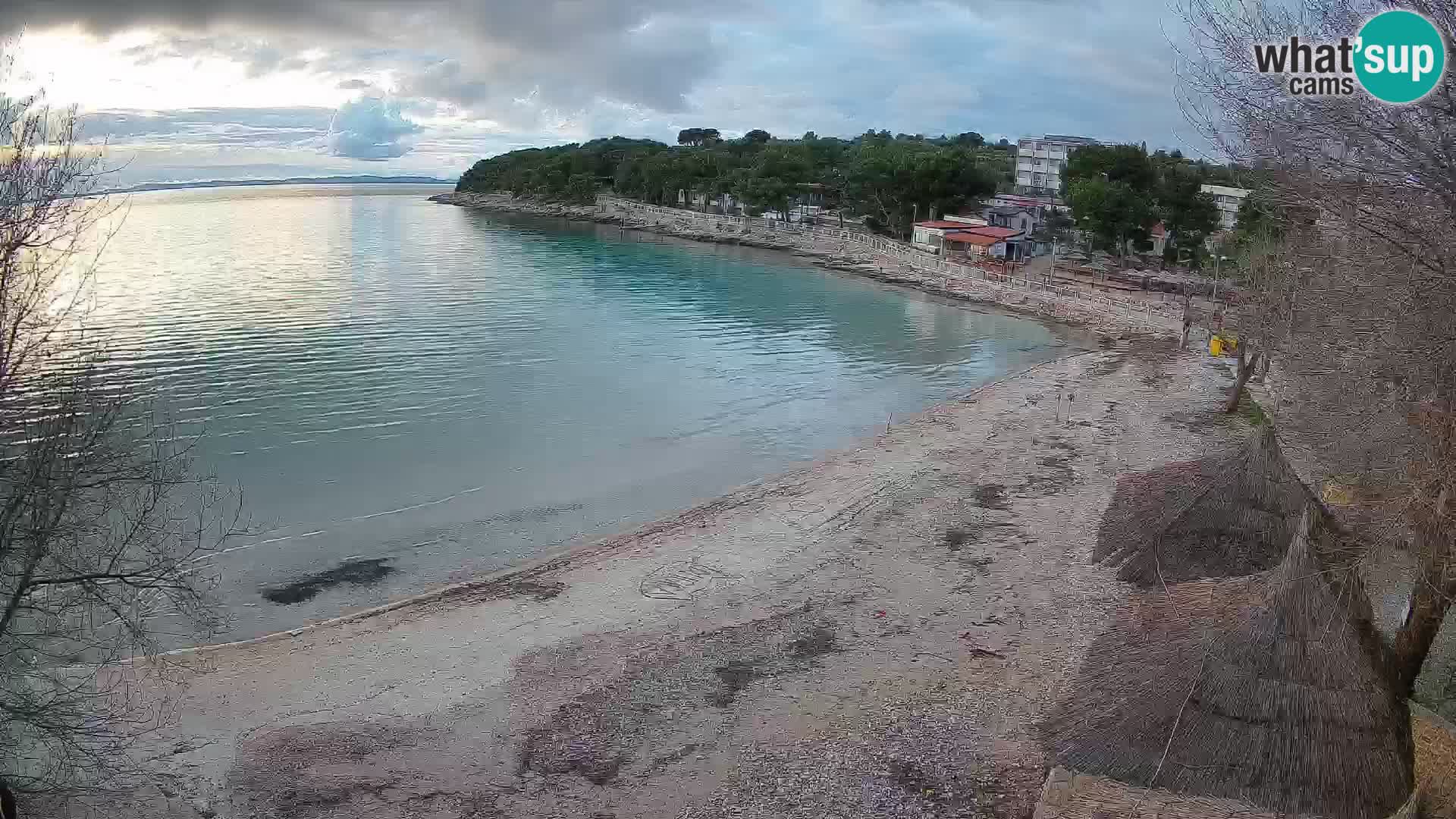 Strand Slanica Murter – webcam