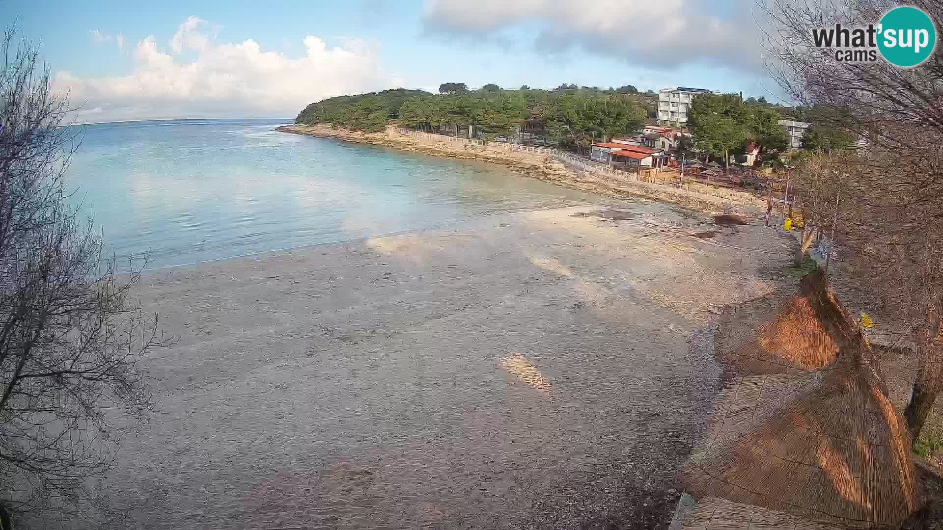 Plaža Slanica Murter – kamera v živo