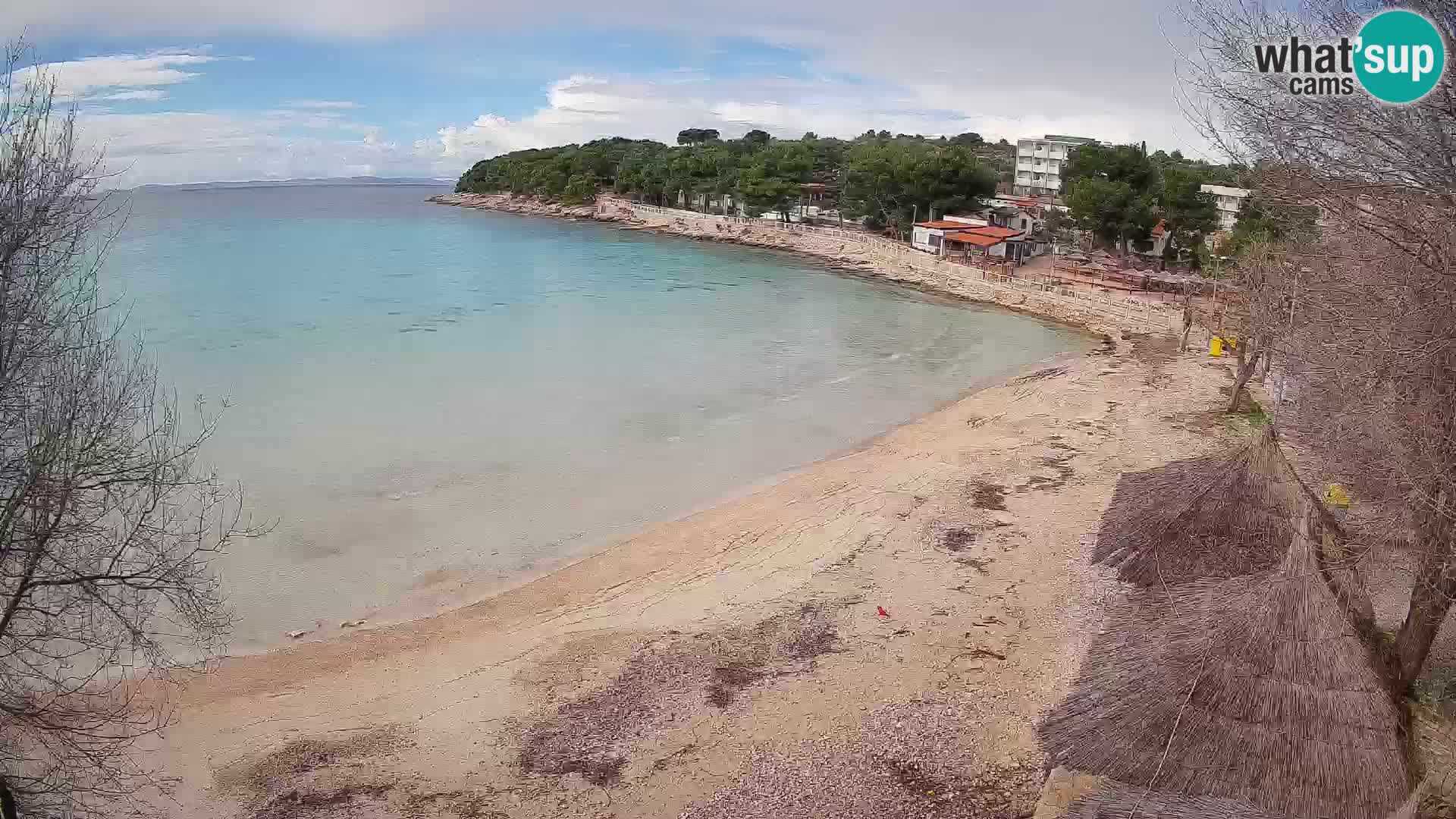 Plaža Slanica Murter – kamera v živo