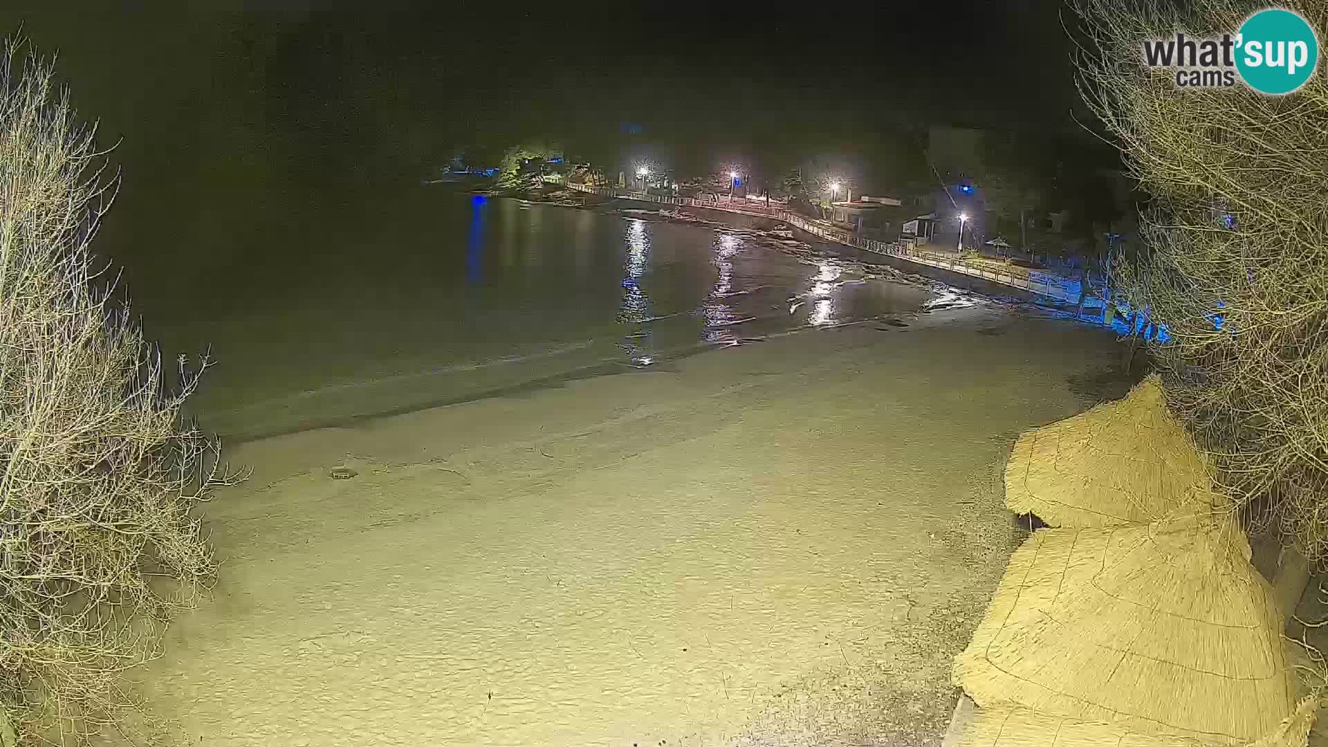 Strand Slanica Murter – webcam