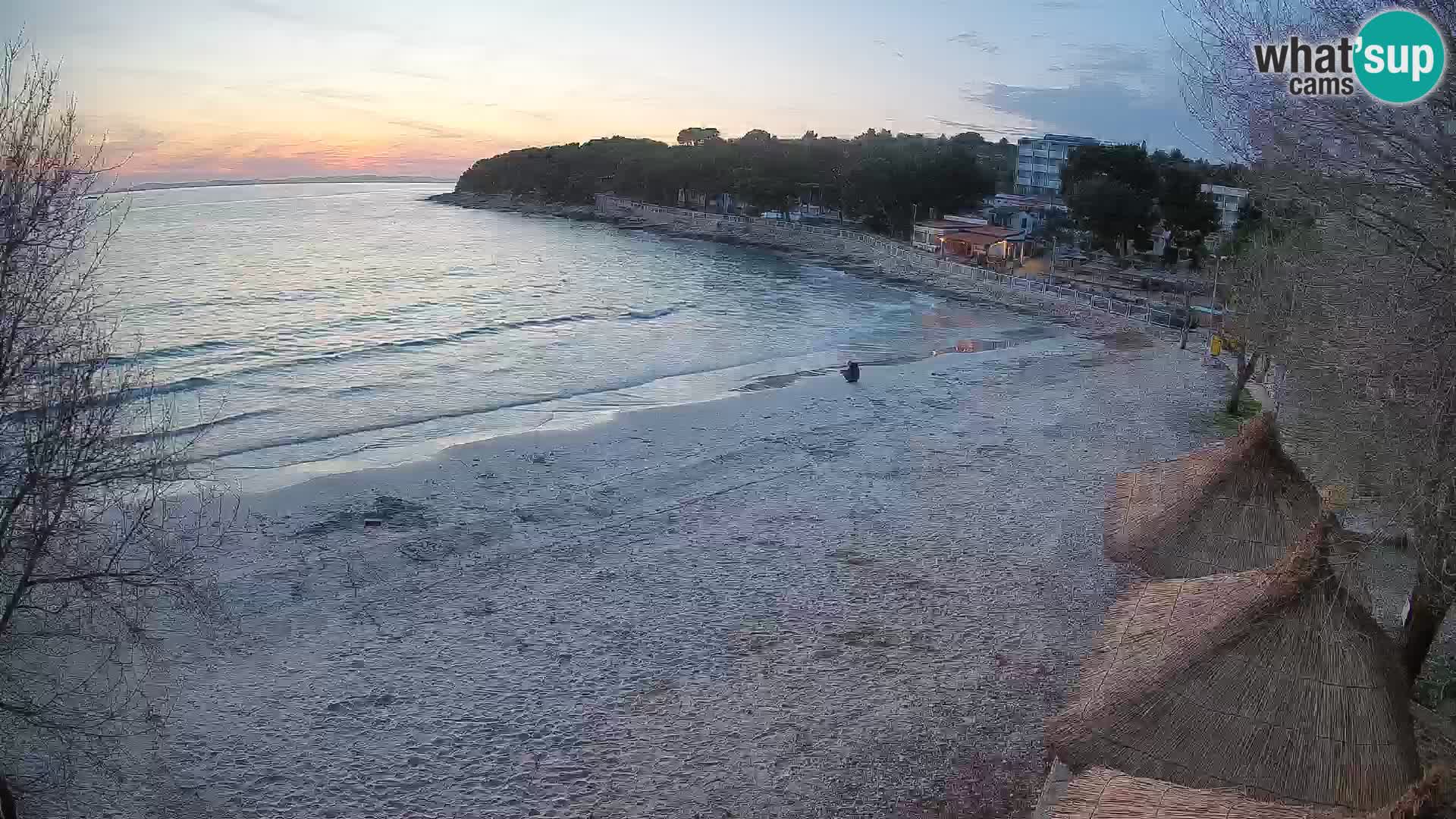 Strand Slanica Murter – webcam
