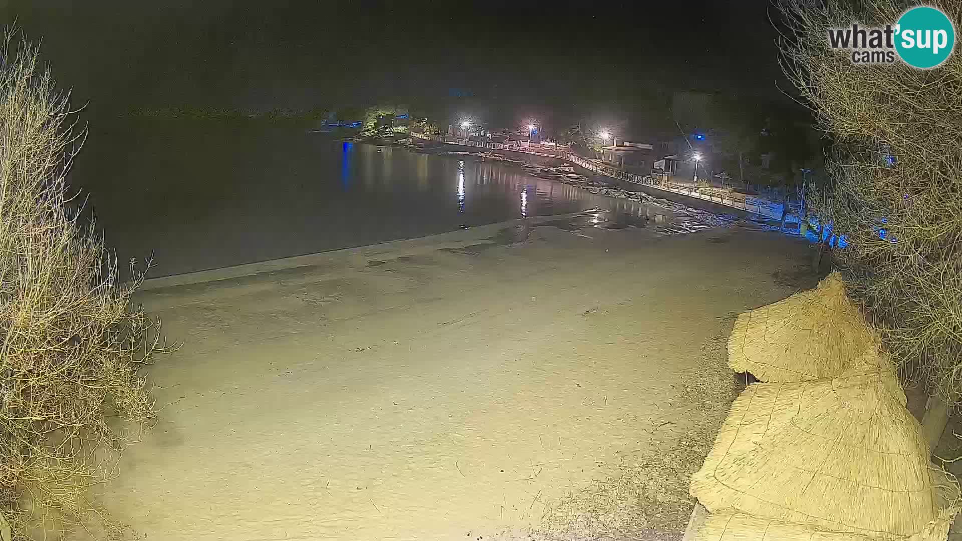 Strand Slanica Murter – webcam