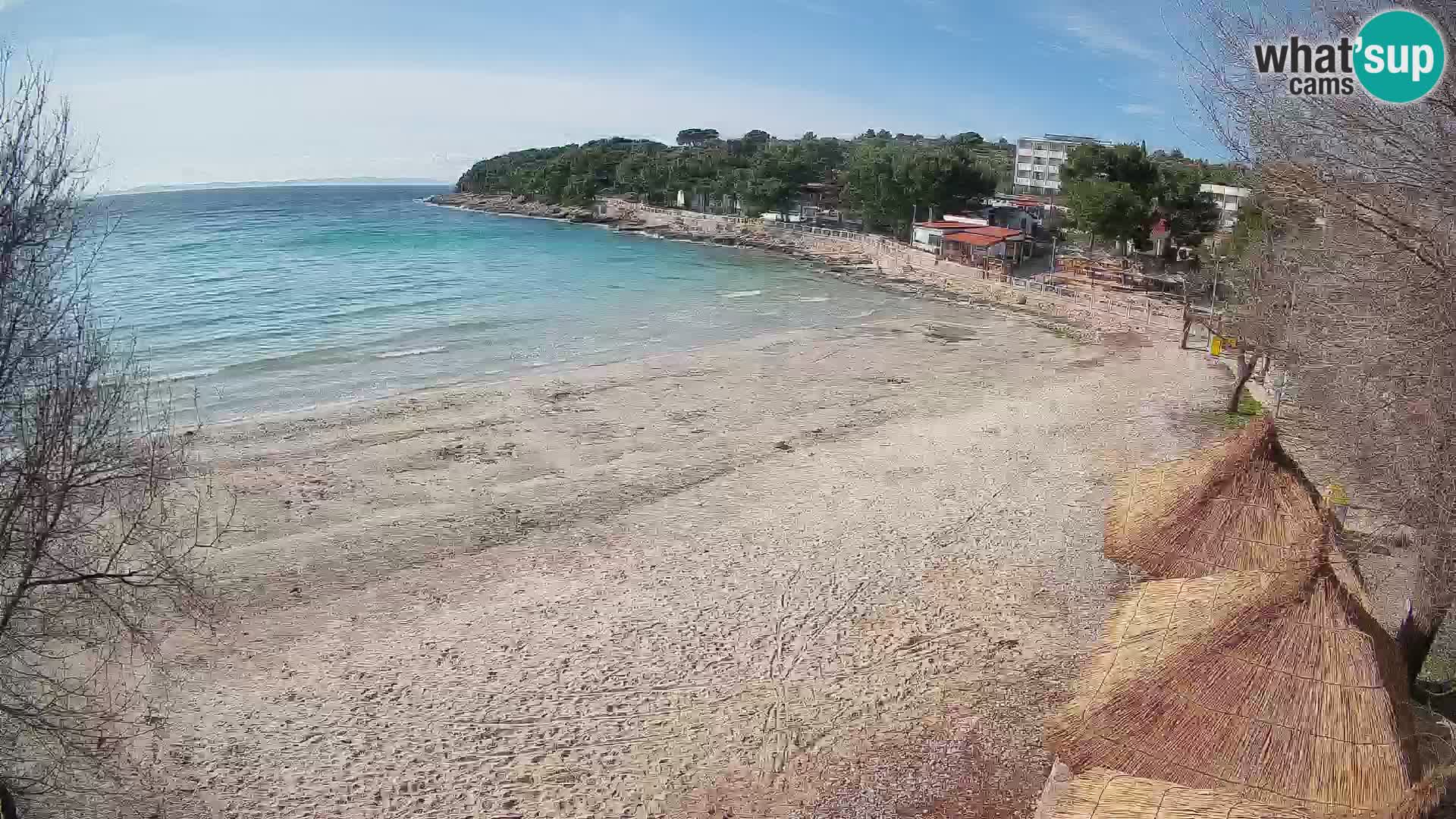 Plaža Slanica Murter – kamera v živo