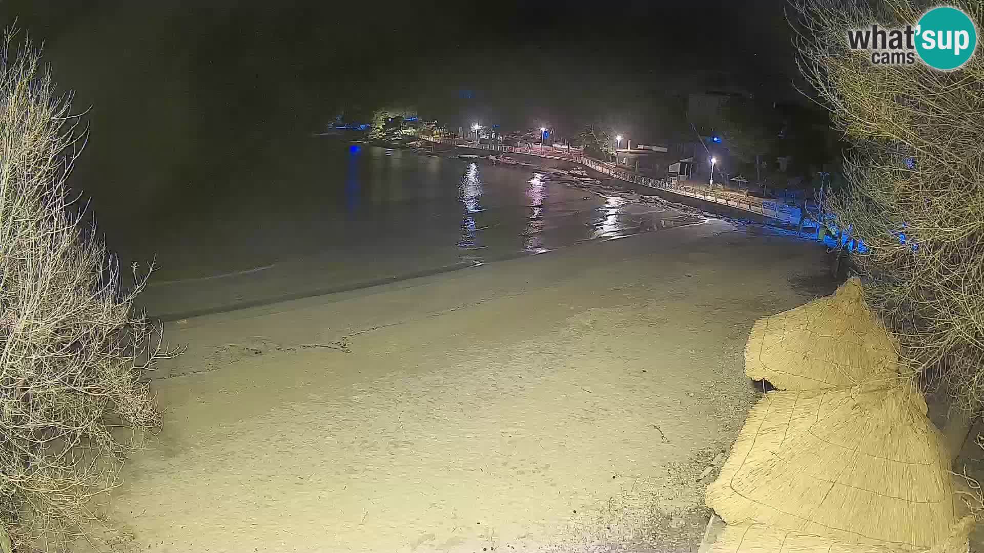 Strand Slanica Murter – webcam