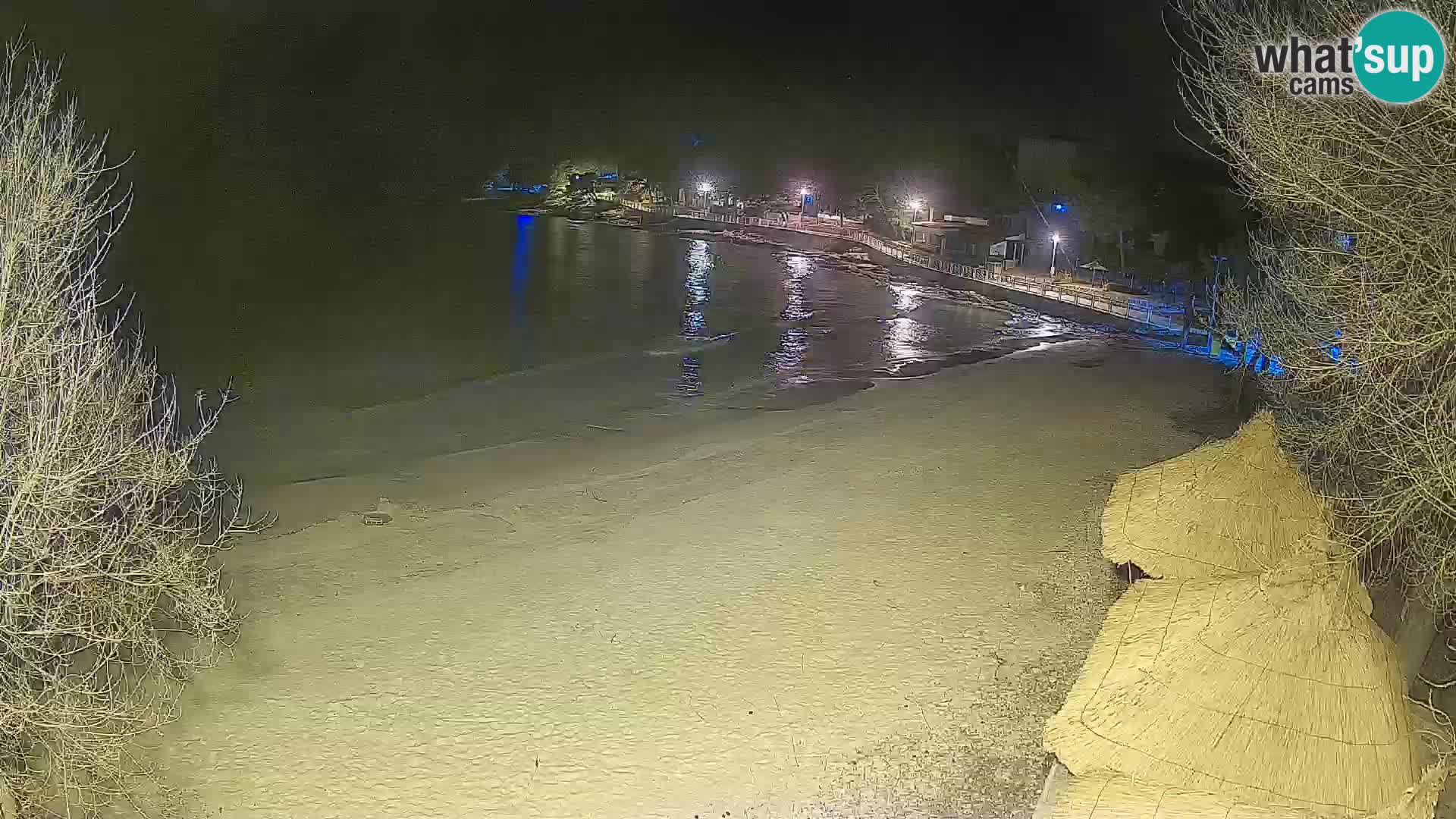 Plaža Slanica Murter – kamera v živo