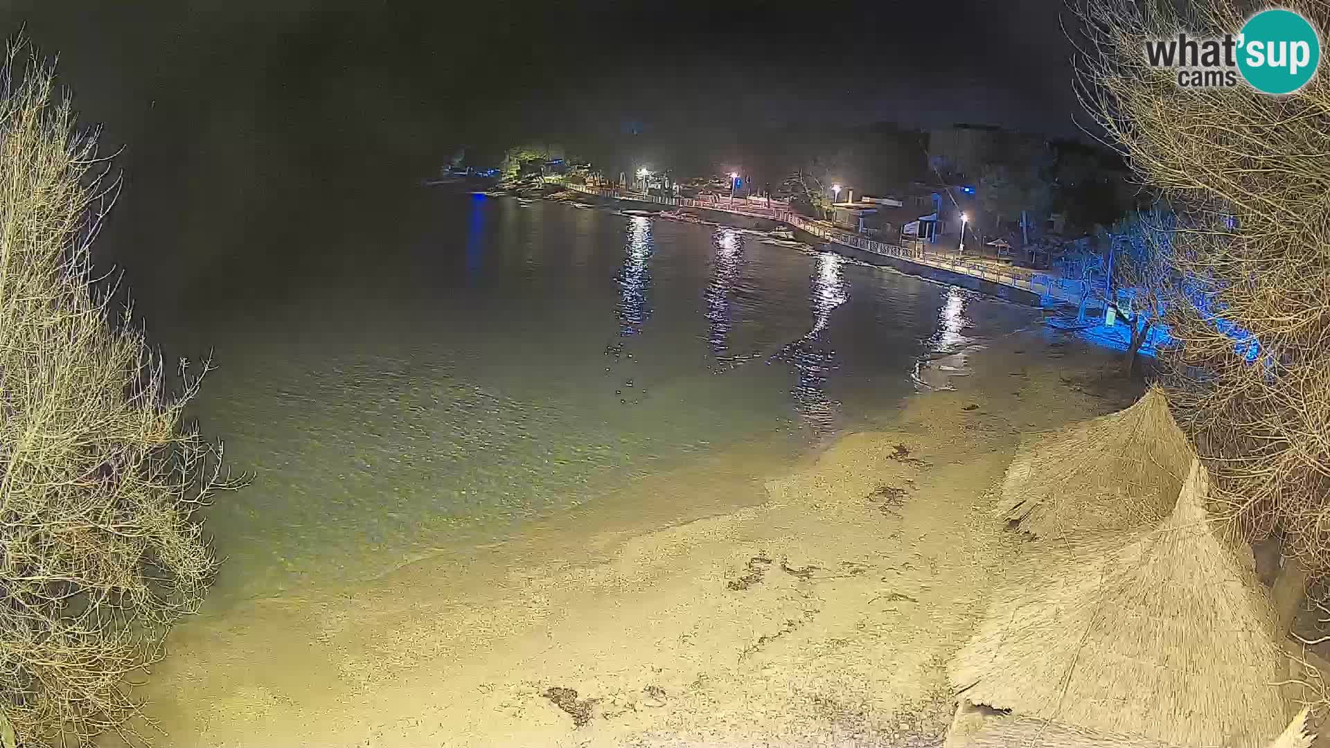 Strand Slanica Murter – webcam