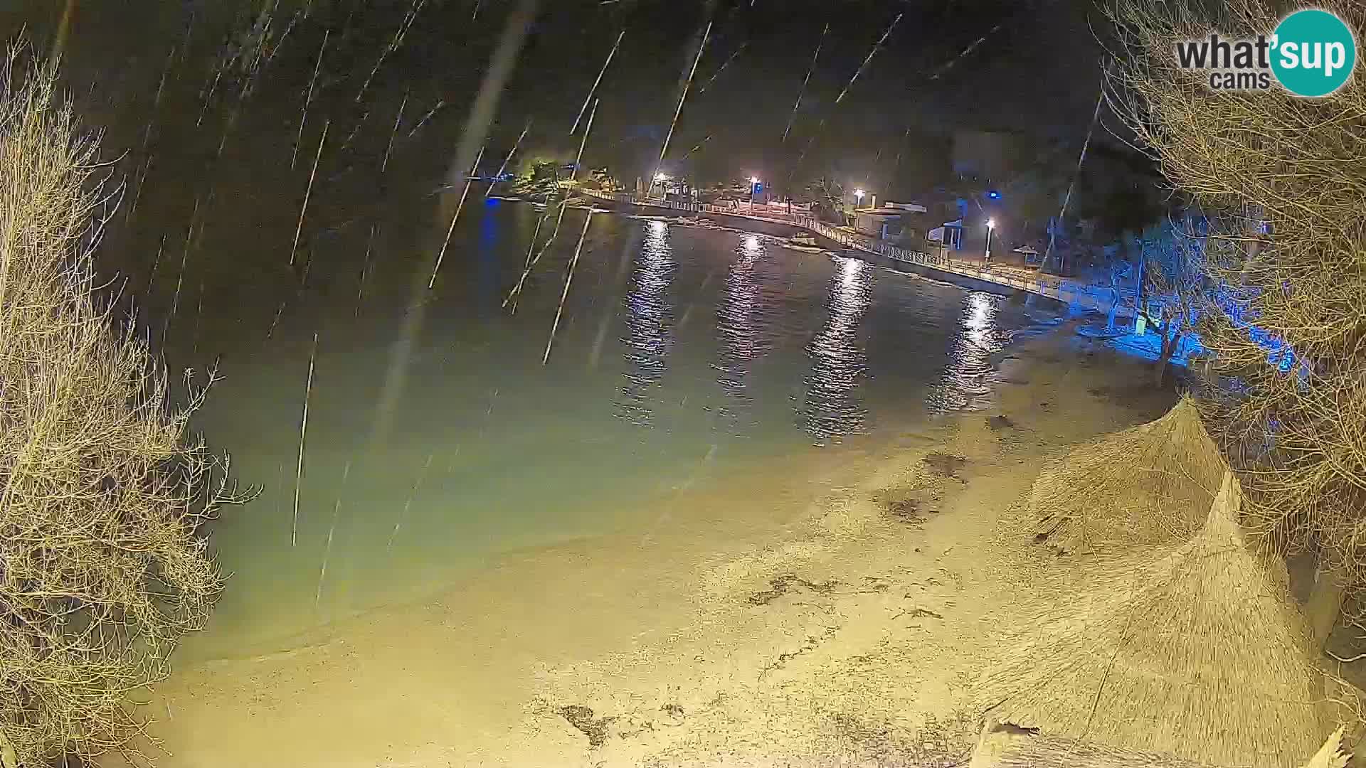 Strand Slanica Murter – webcam