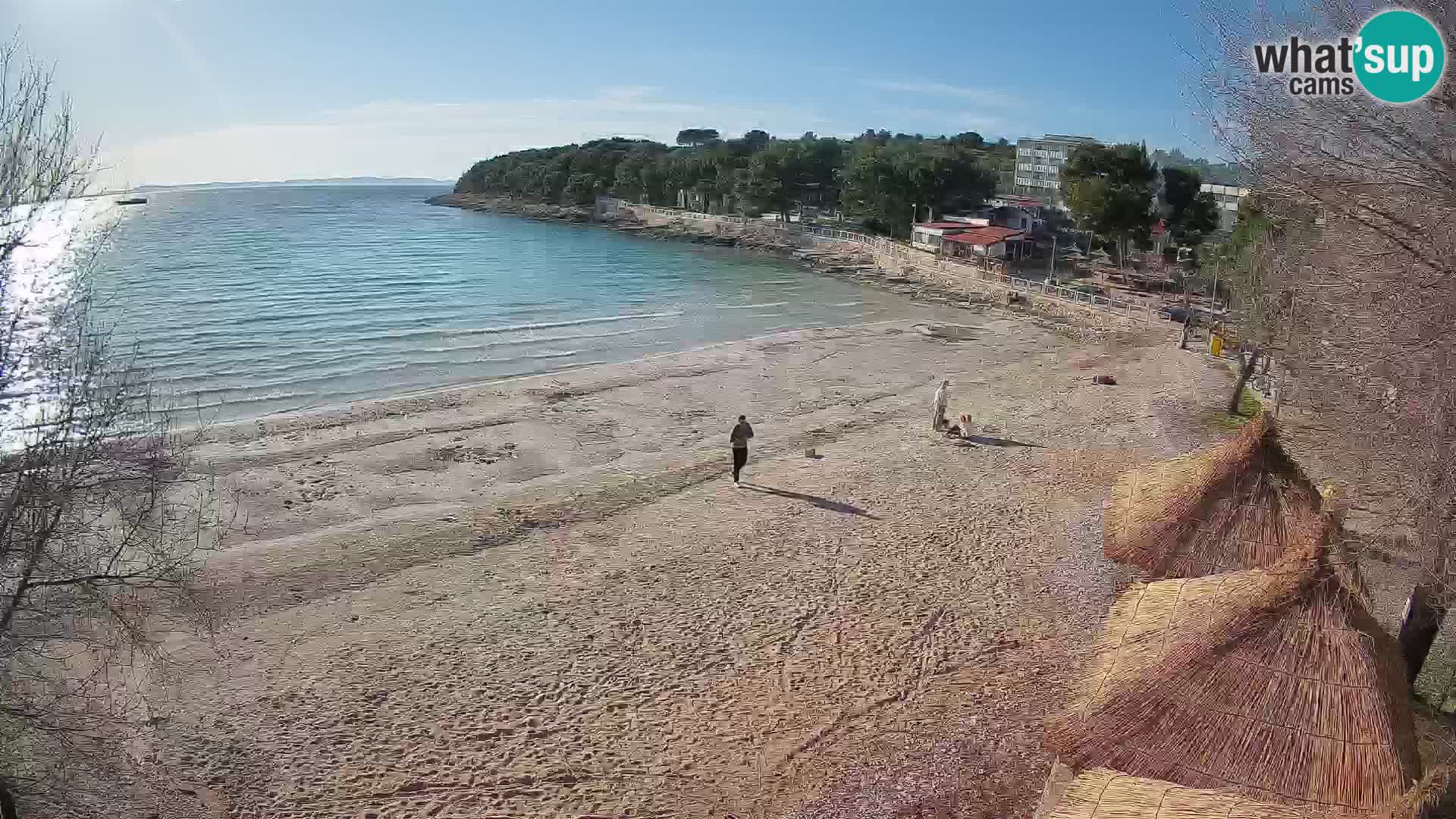 Plaža Slanica Murter – kamera v živo