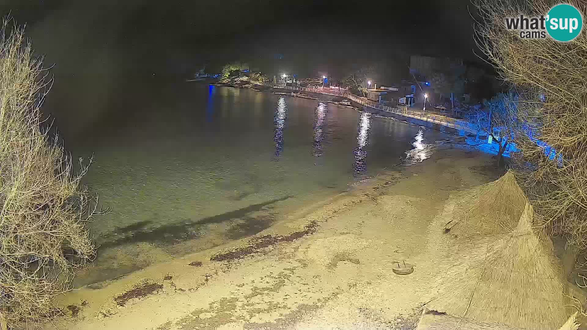 Plaža Slanica Murter – web kamera