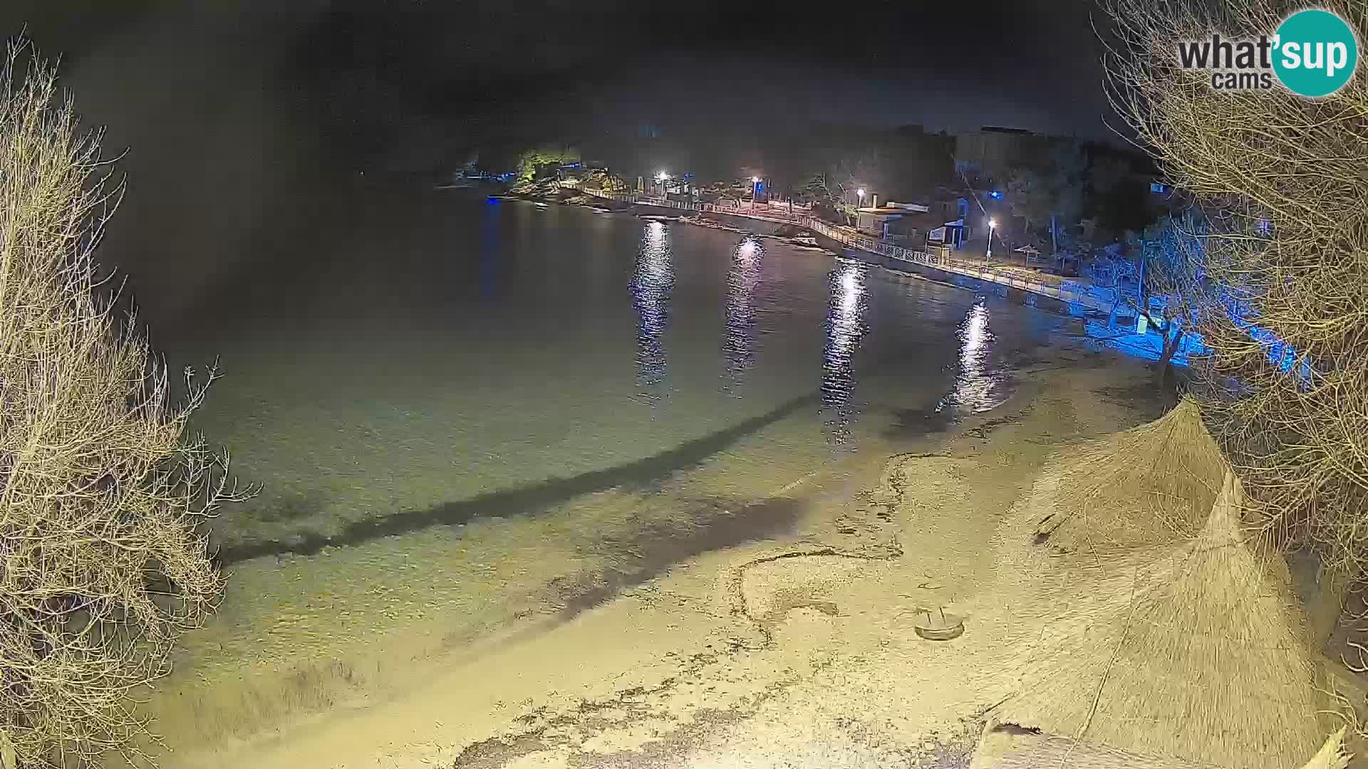 Plaža Slanica Murter – web kamera